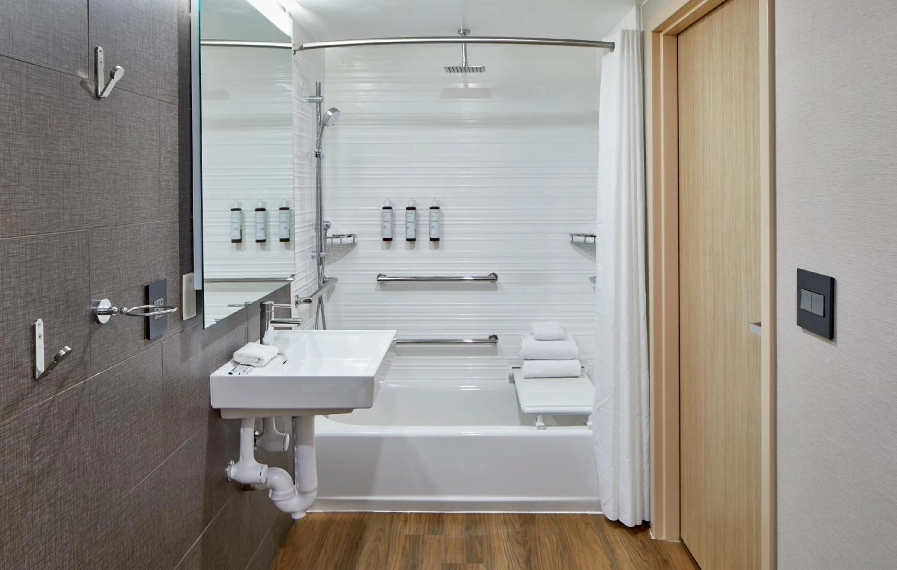 Shower in AC Hotel by Marriott Orlando Lake Buena Vista