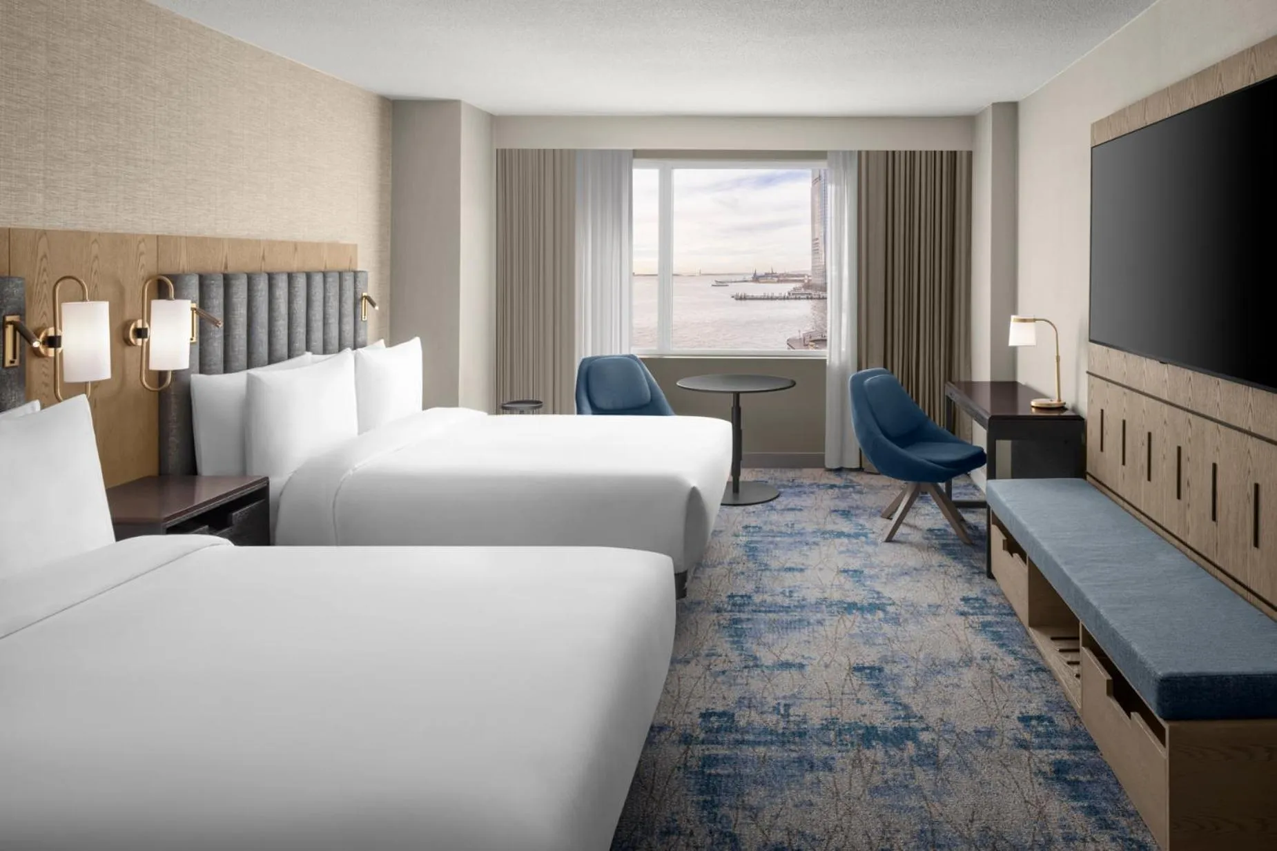 Bedroom, Bed in Hyatt Regency Jersey City on the Hudson