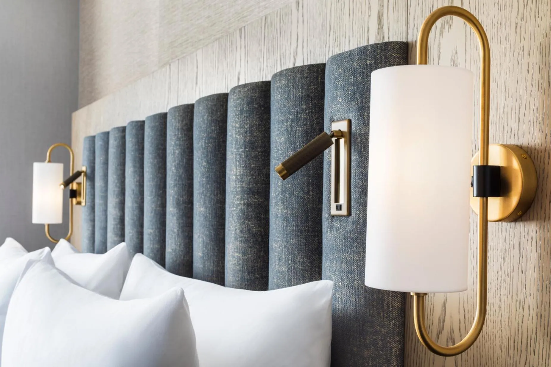 Bed in Hyatt Regency Jersey City on the Hudson