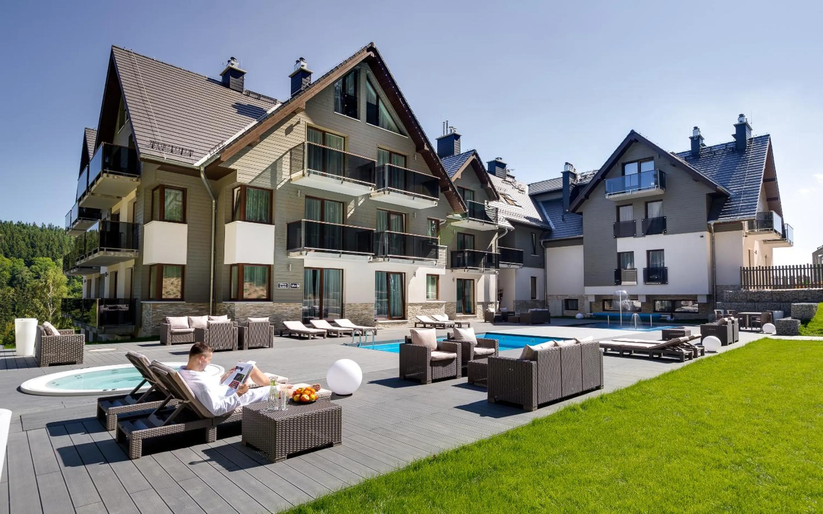 Property building in Czarny Kamień Resort & SPA