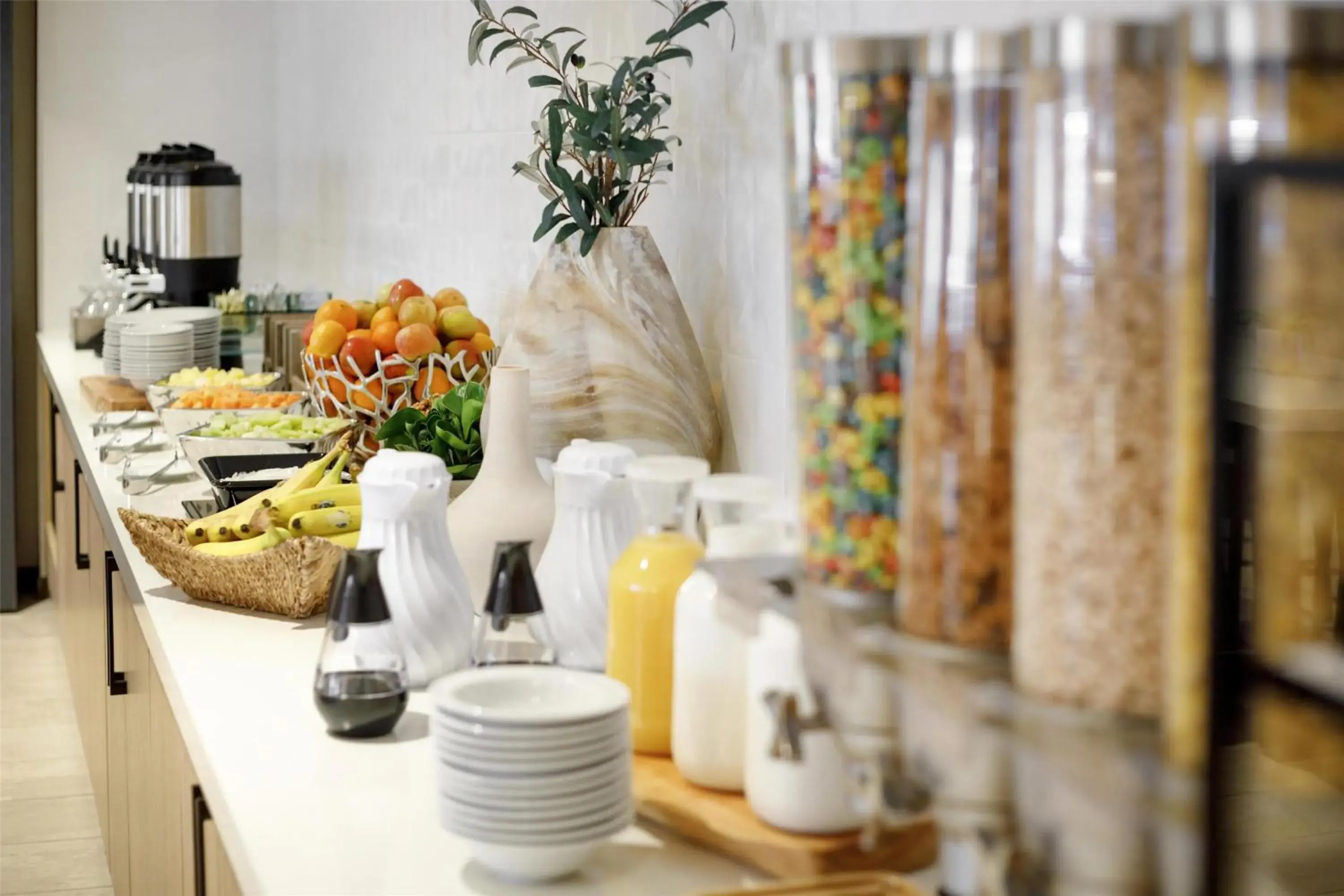 Breakfast in Hilton Garden Inn LAX Los Angeles Airport Breakfast in Hilton Garden Inn LAX Los Angeles Airport