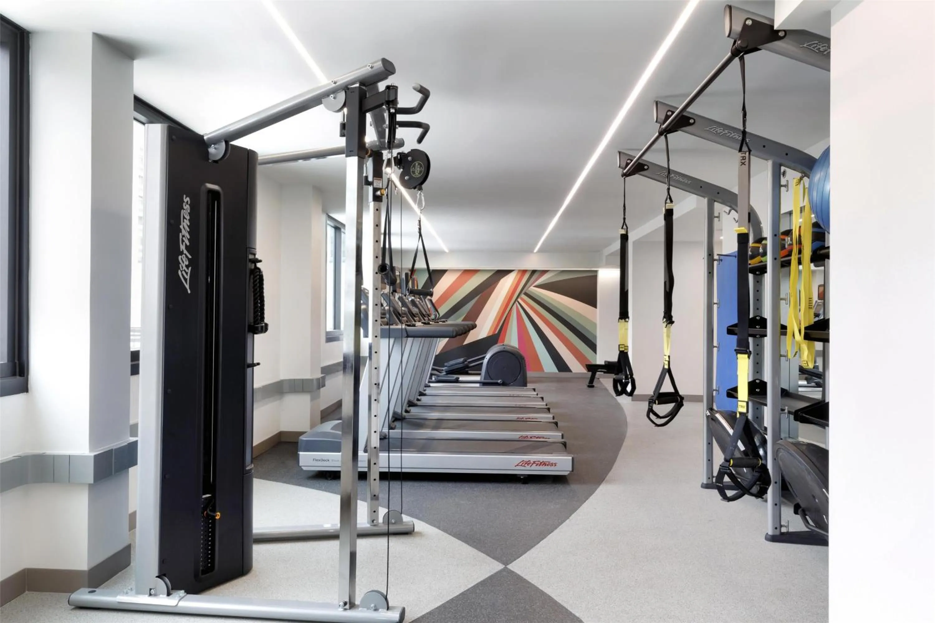 Fitness centre/facilities in Hilton Garden Inn LAX Los Angeles Airport