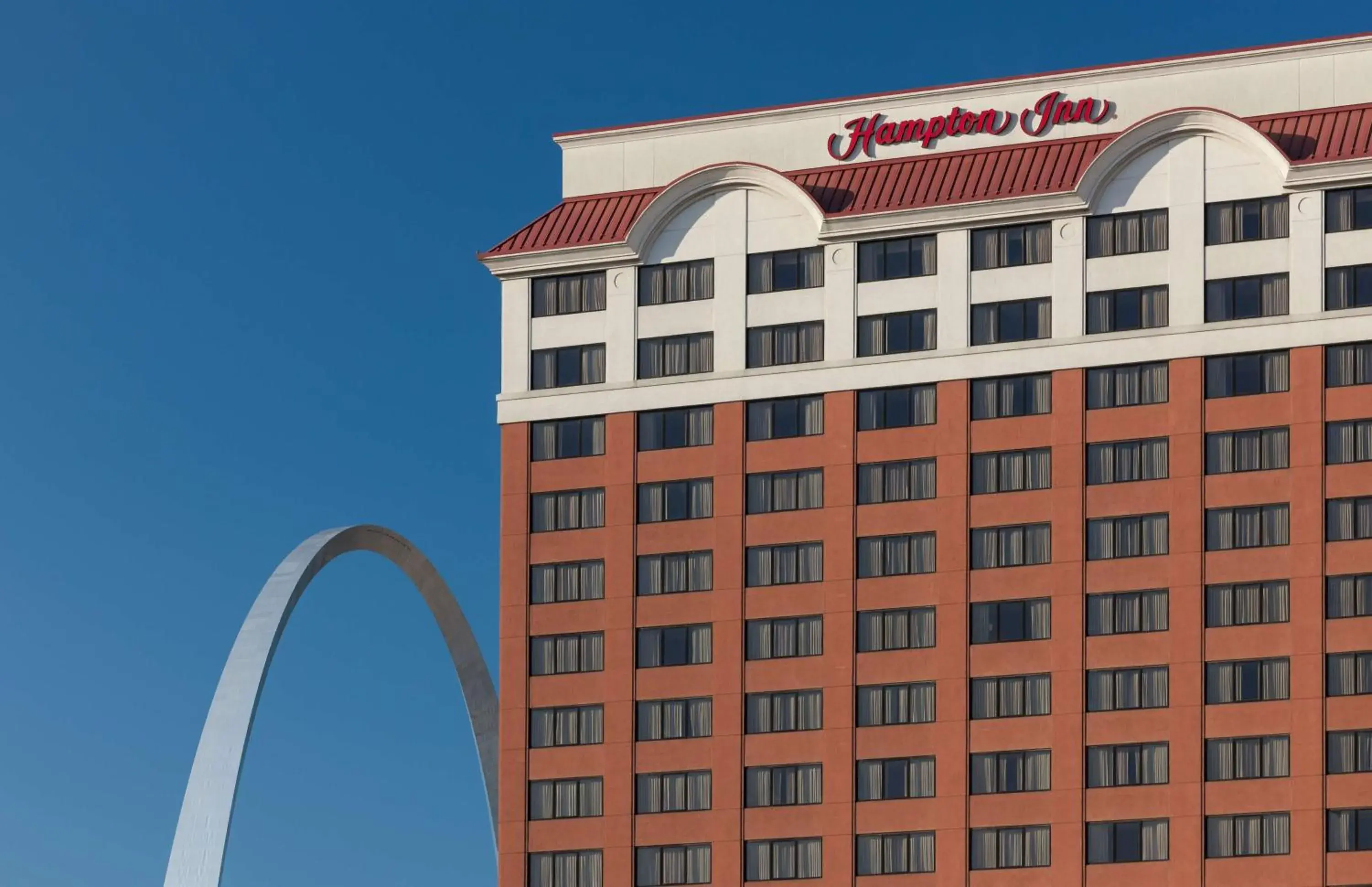 Property building in Hampton Inn St Louis- at the Arch Property building in Hampton Inn St Louis- at the Arch