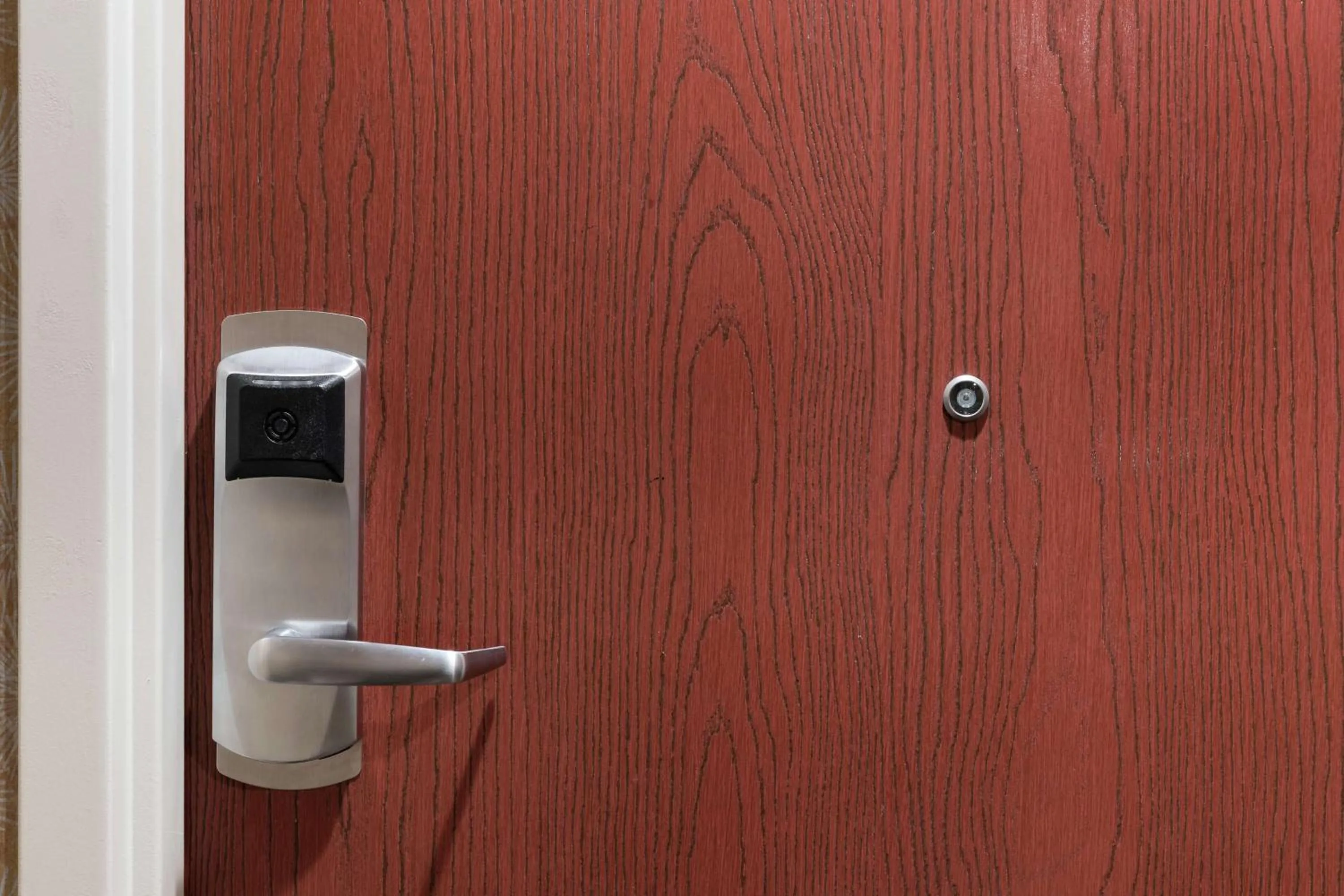 Bedroom in Hampton Inn St Louis- at the Arch