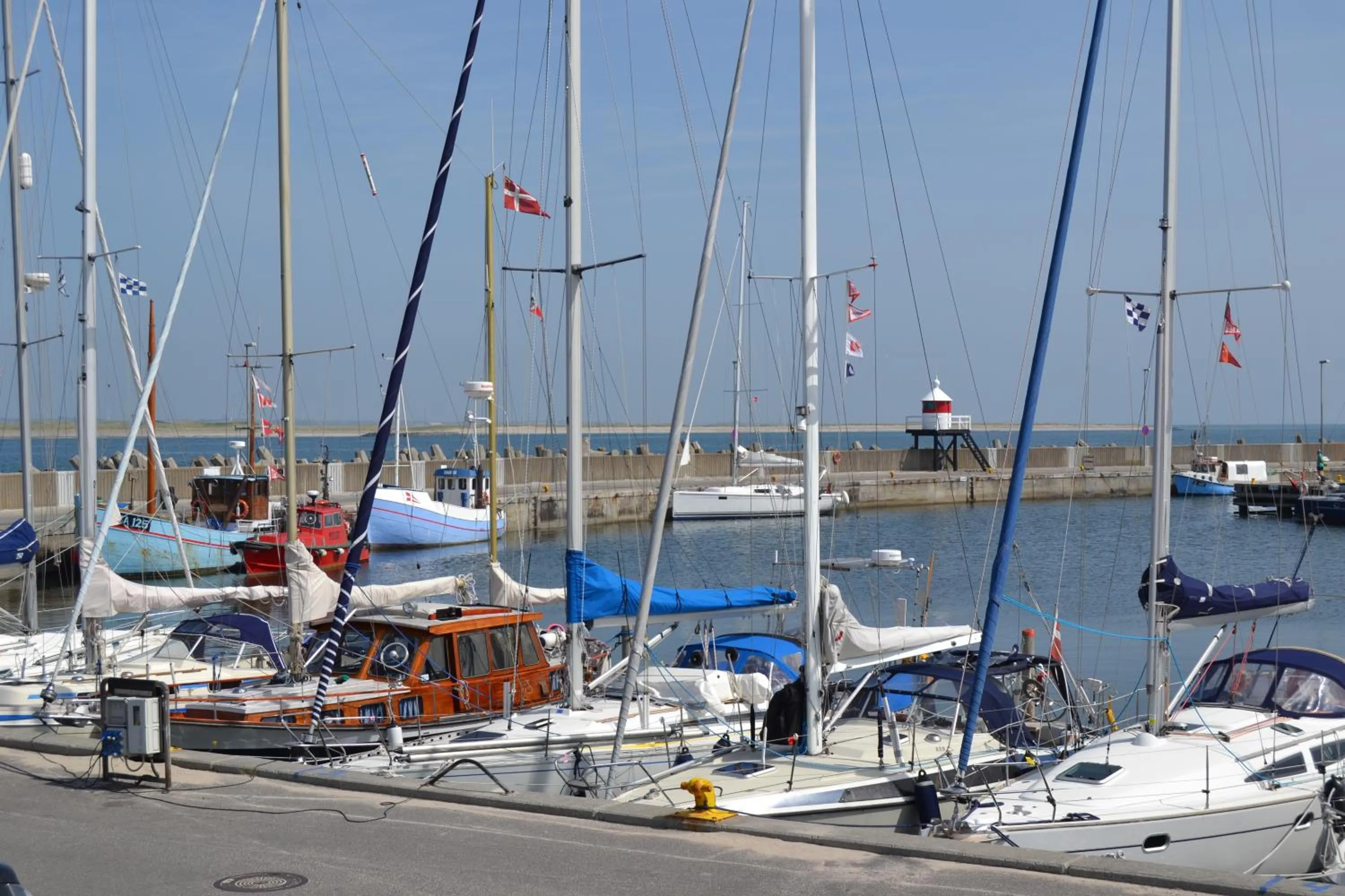 Beach in Danhostel Thyborøn