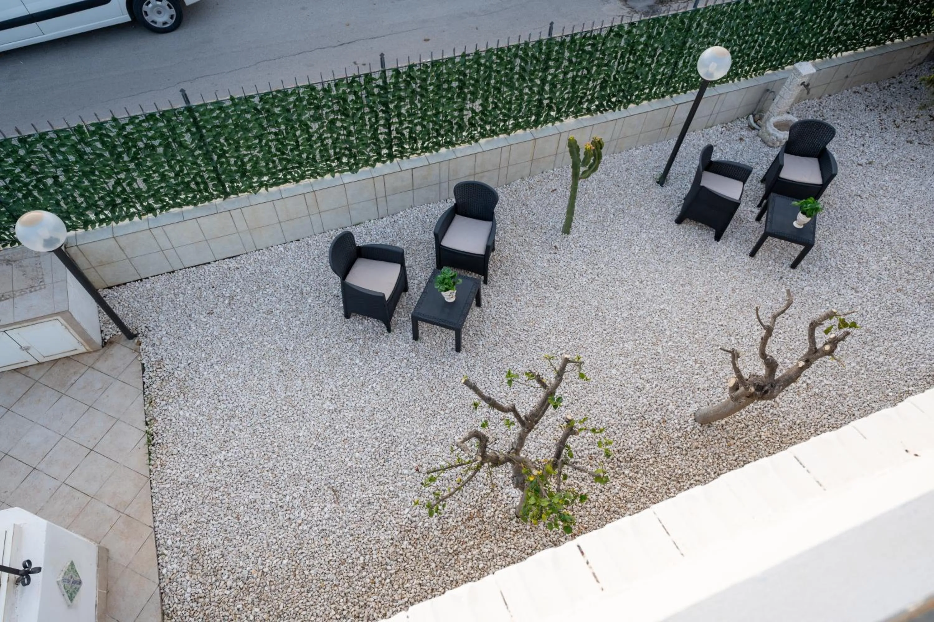 Patio in B&B Villa Achibea