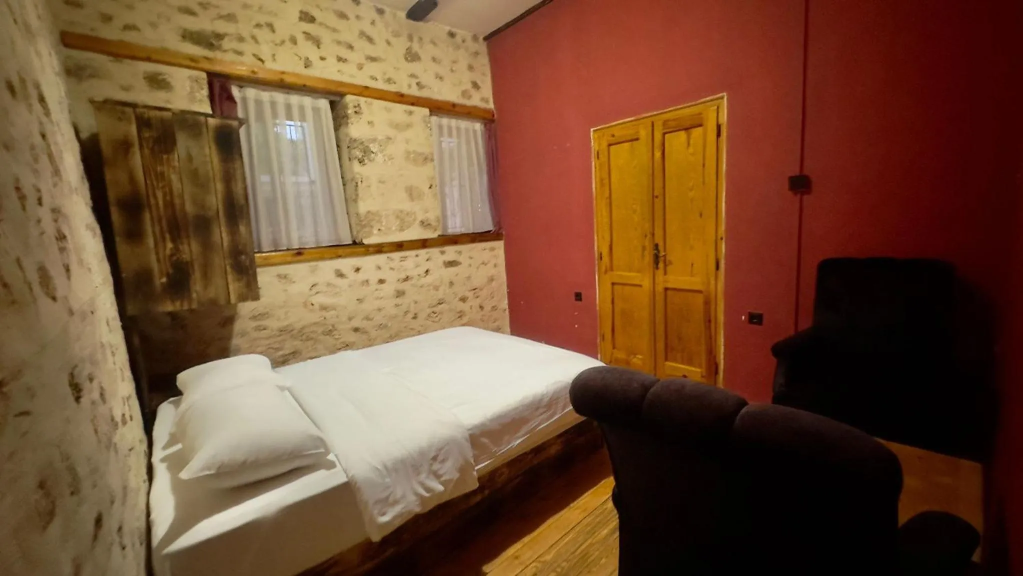 Bed in Otel Wood House