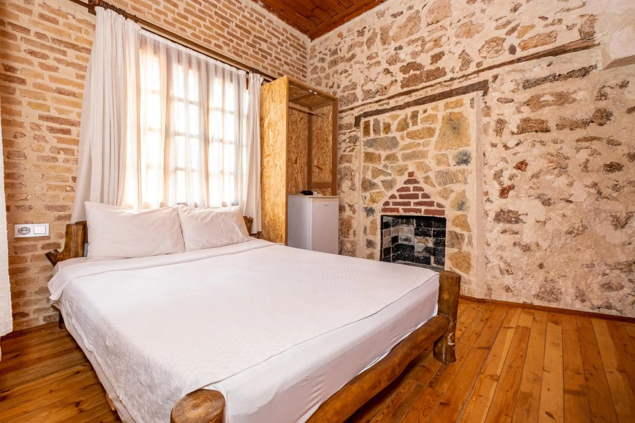 Bed in Otel Wood House