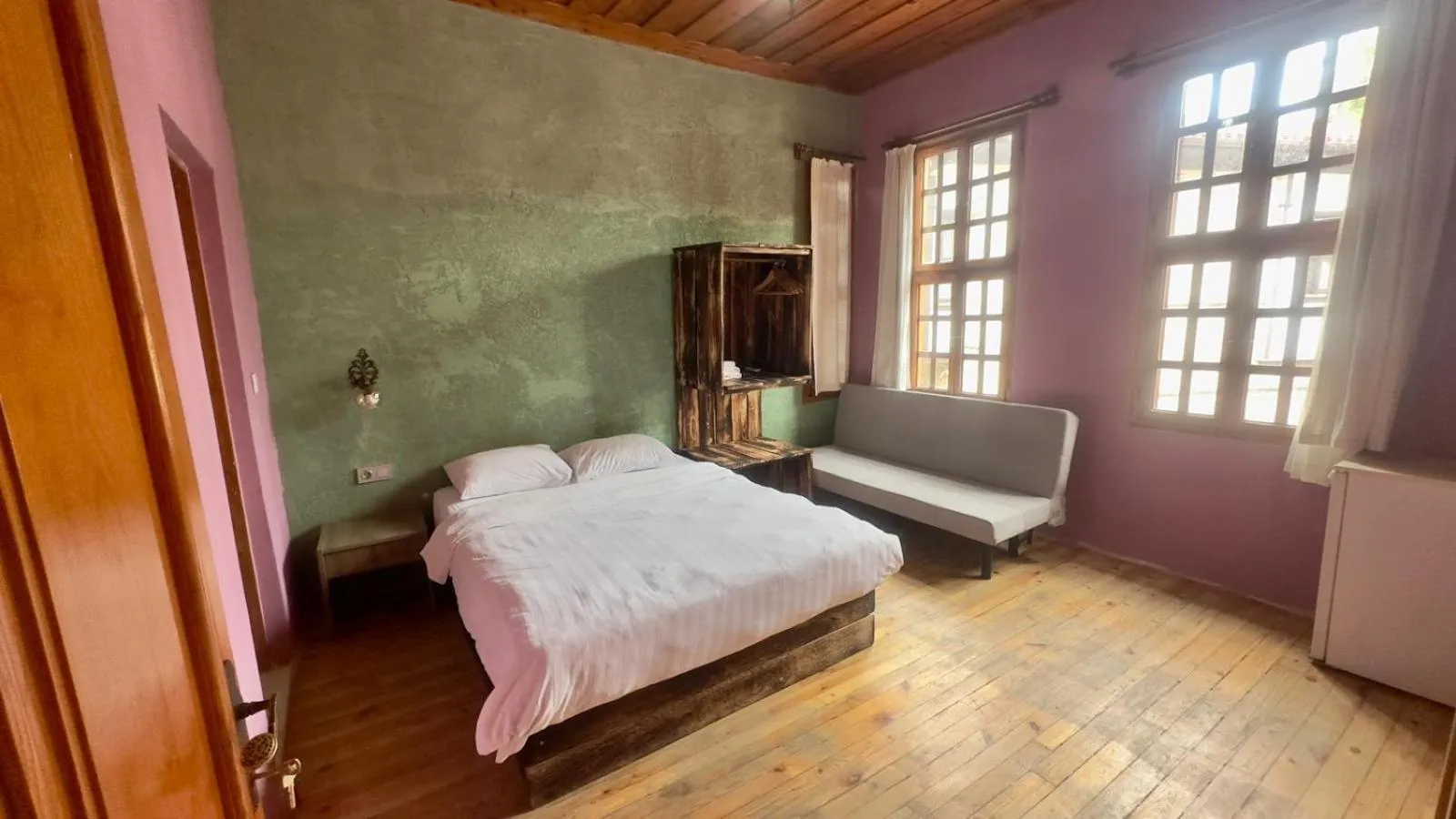 Bed in Otel Wood House