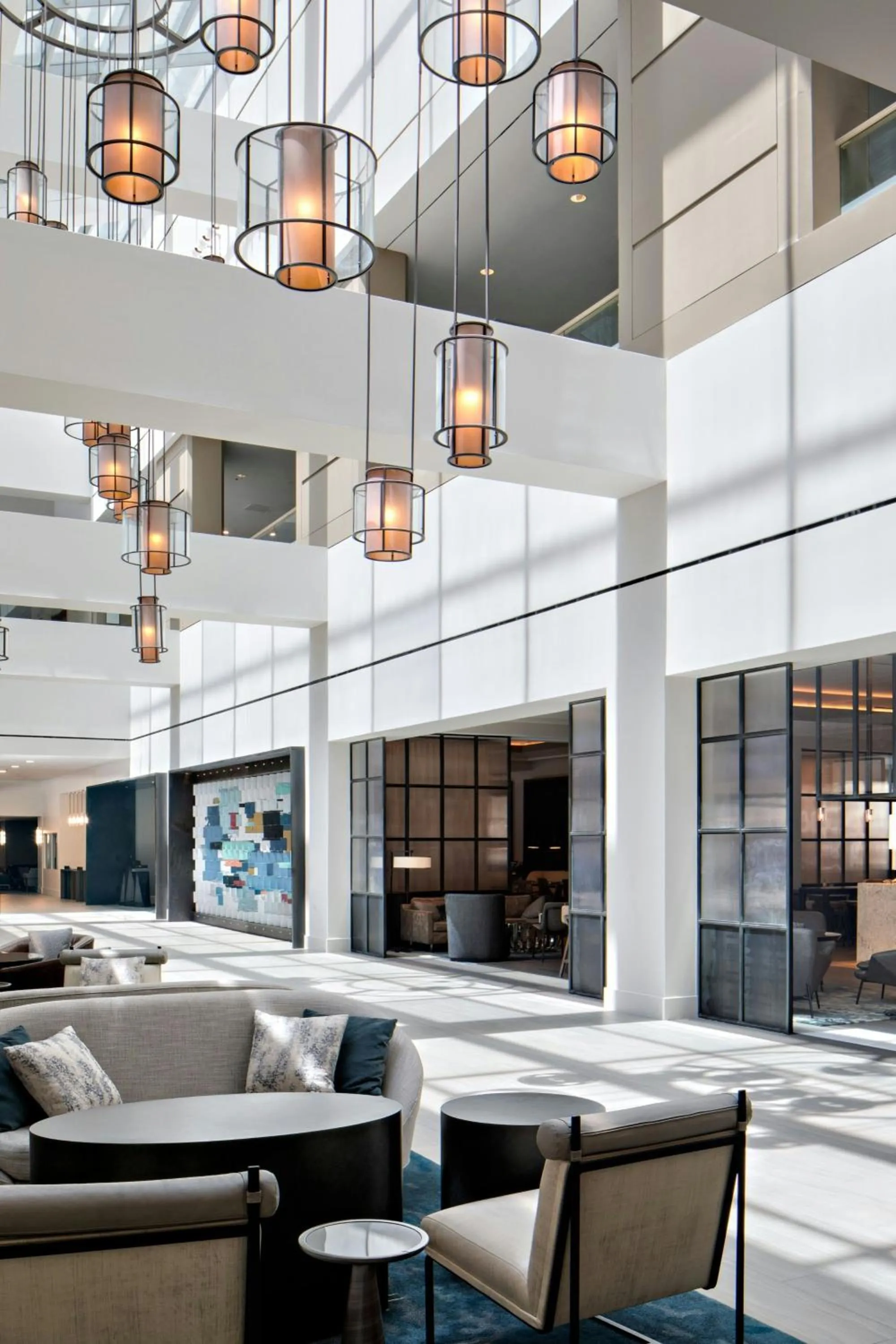 Lobby or reception in Sheraton Dallas Hotel