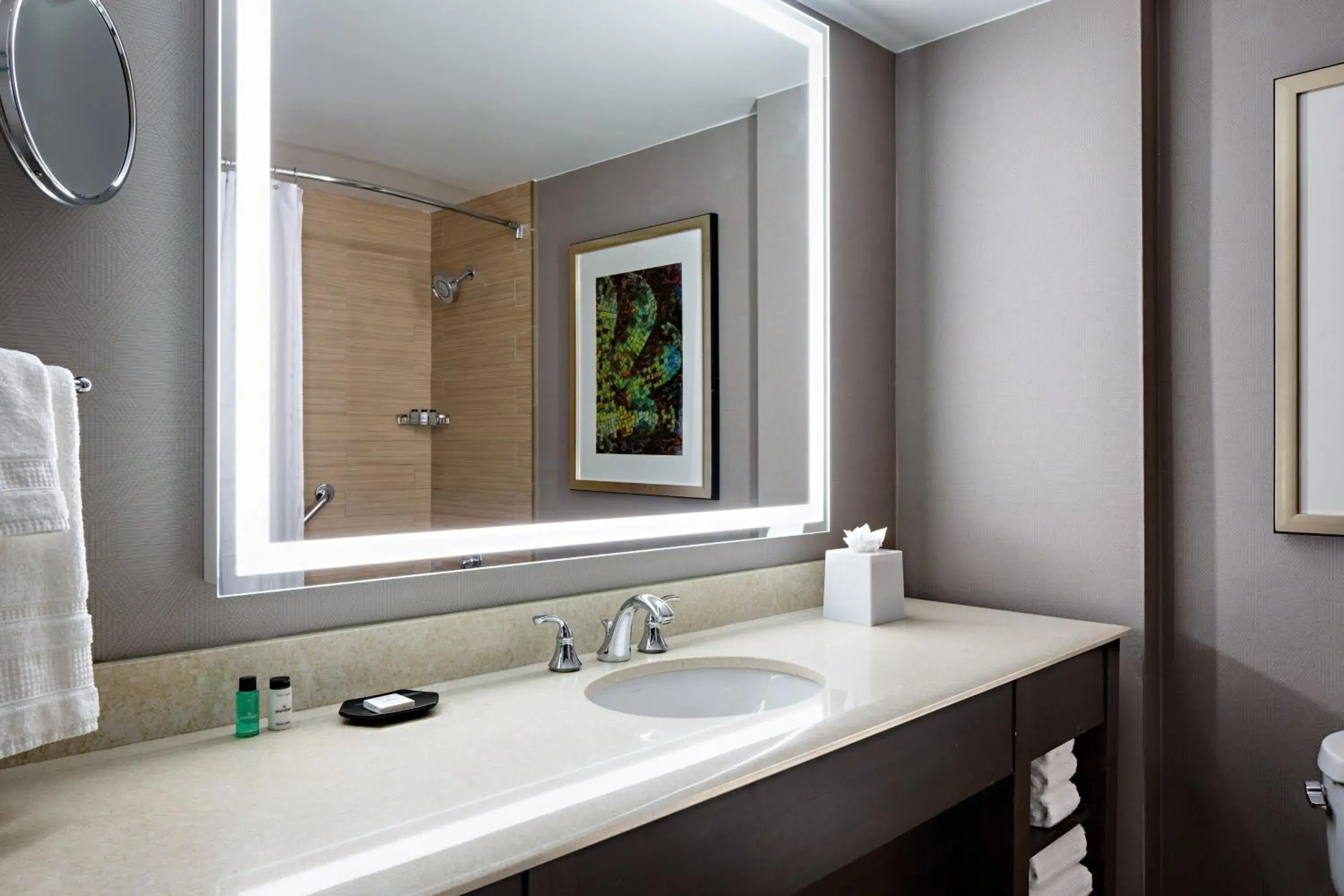 Deluxe Queen Room with Two Queen Beds and City View in Sheraton Dallas Hotel Deluxe Queen Room with Two Queen Beds and City View in Sheraton Dallas Hotel