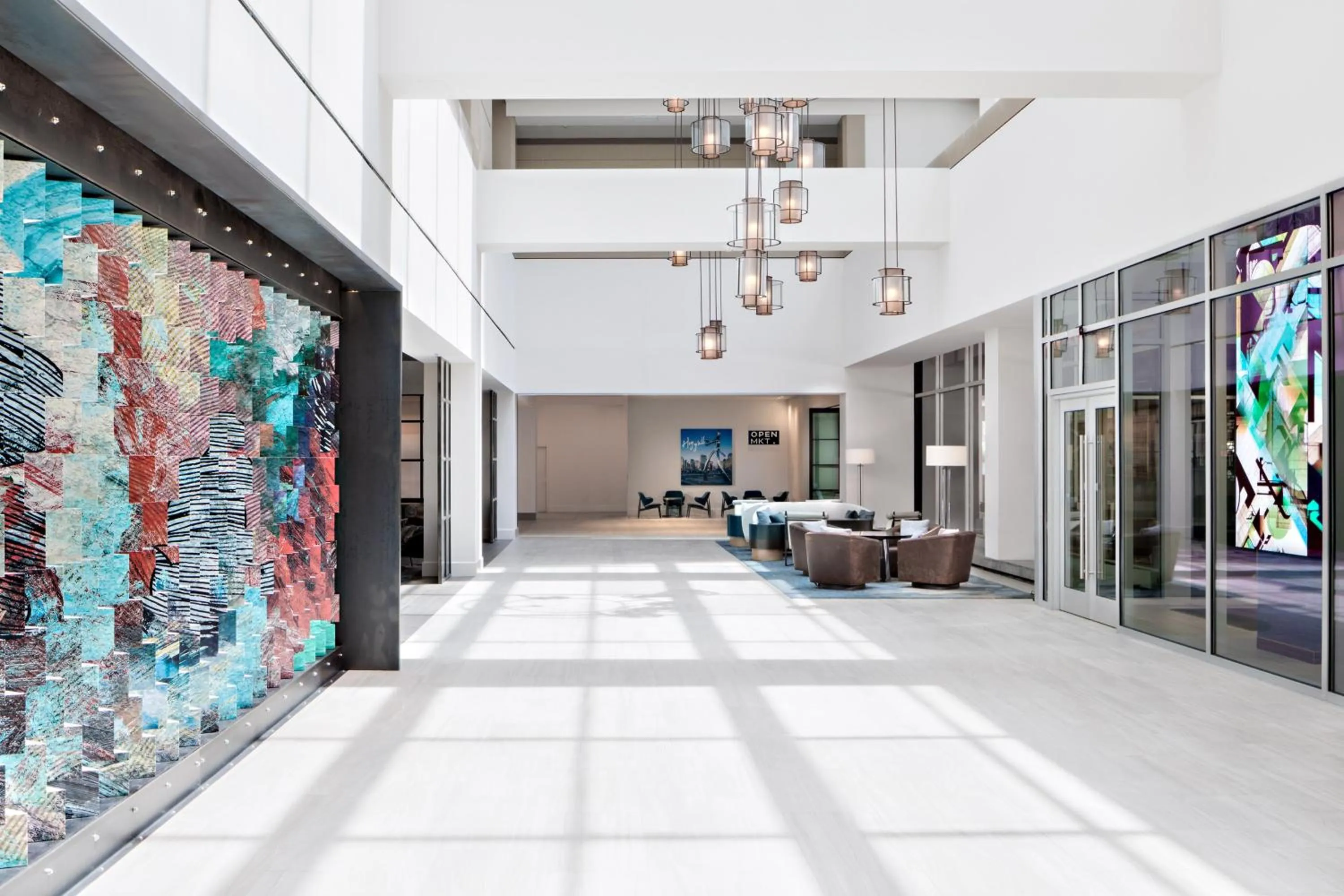 Lobby or reception in Sheraton Dallas Hotel