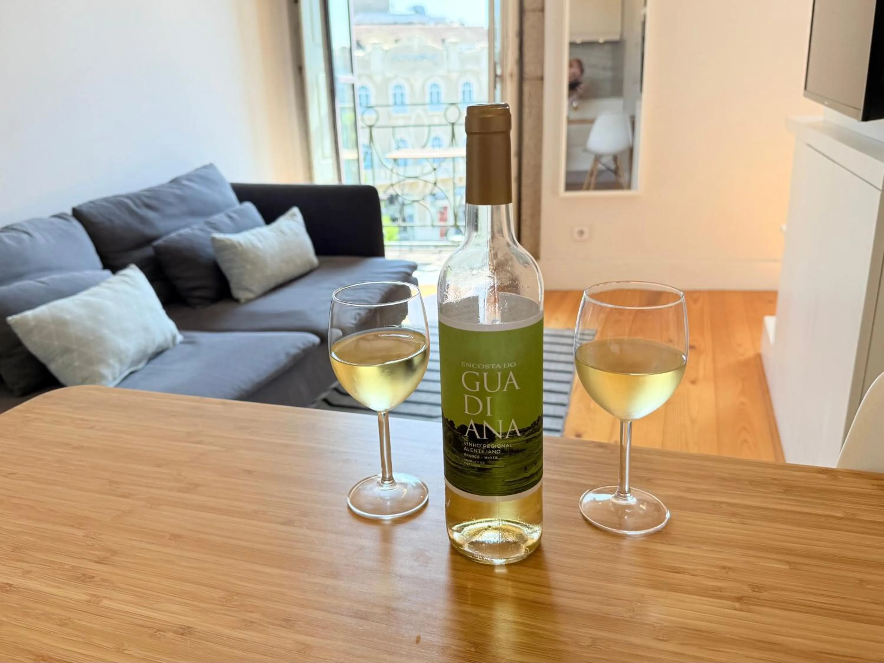 Living room in Porto Cinema Apartments