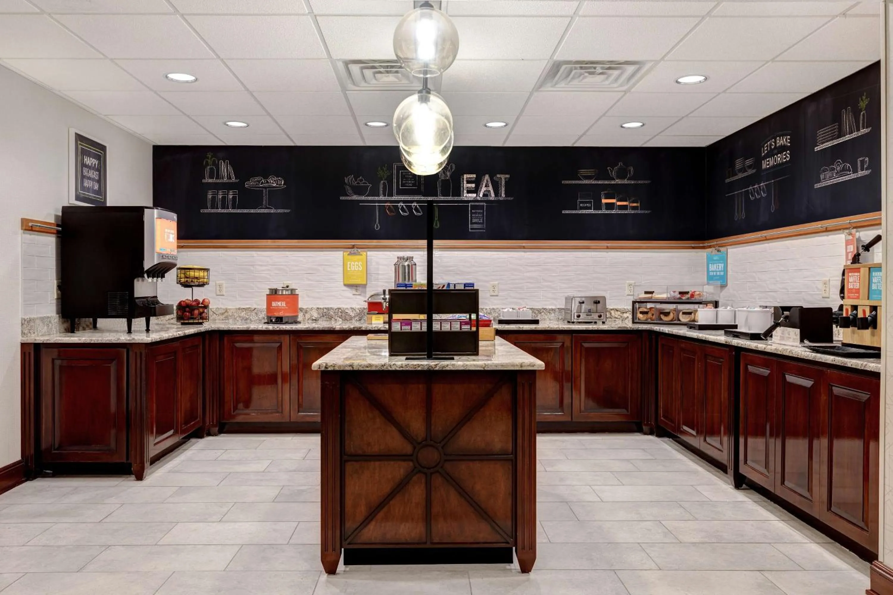 Breakfast in Hampton Inn by Hilton in Hot Springs, Arkansas