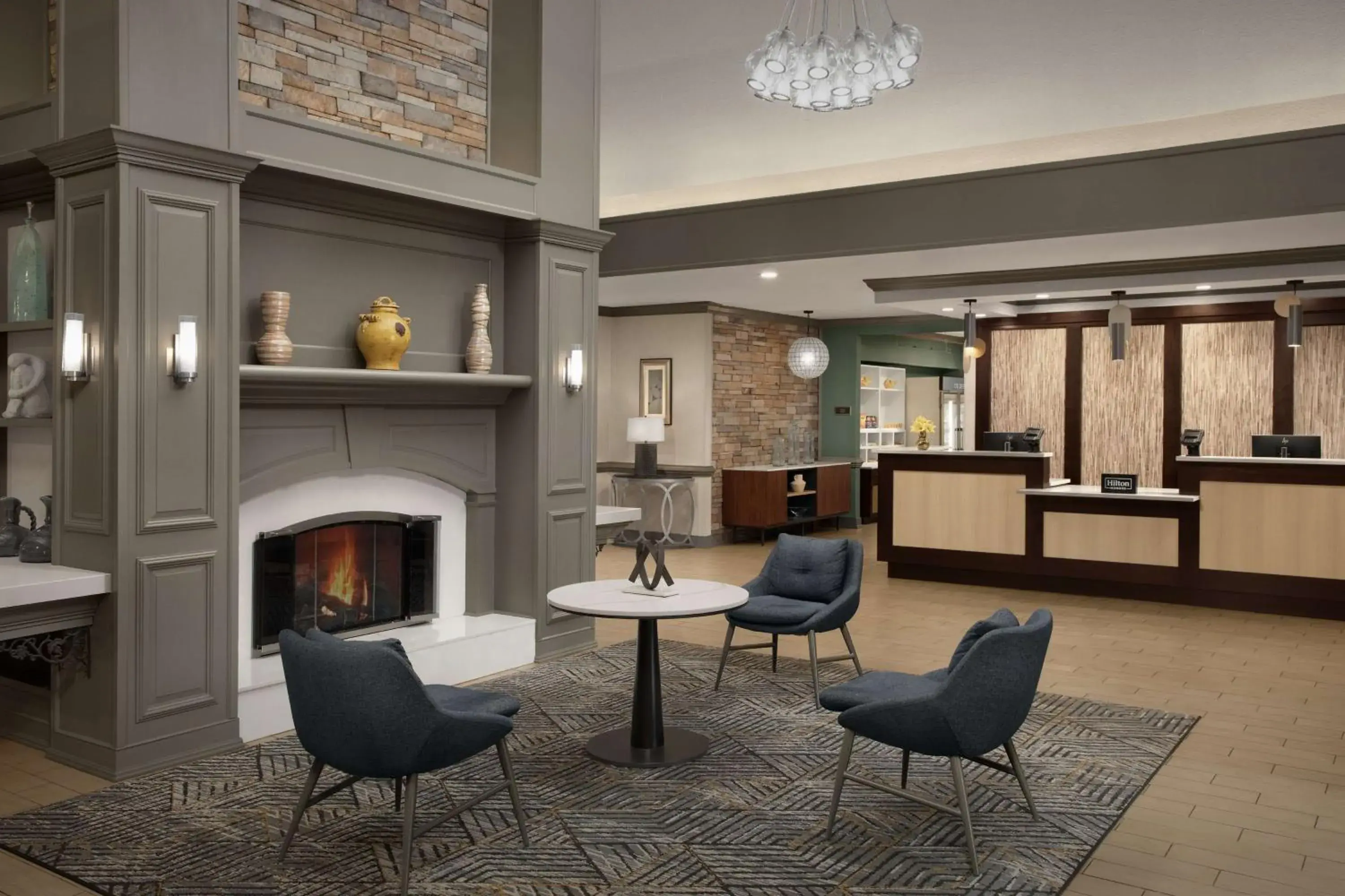Lobby or reception in Homewood Suites by Hilton Alexandria Lobby or reception in Homewood Suites by Hilton Alexandria