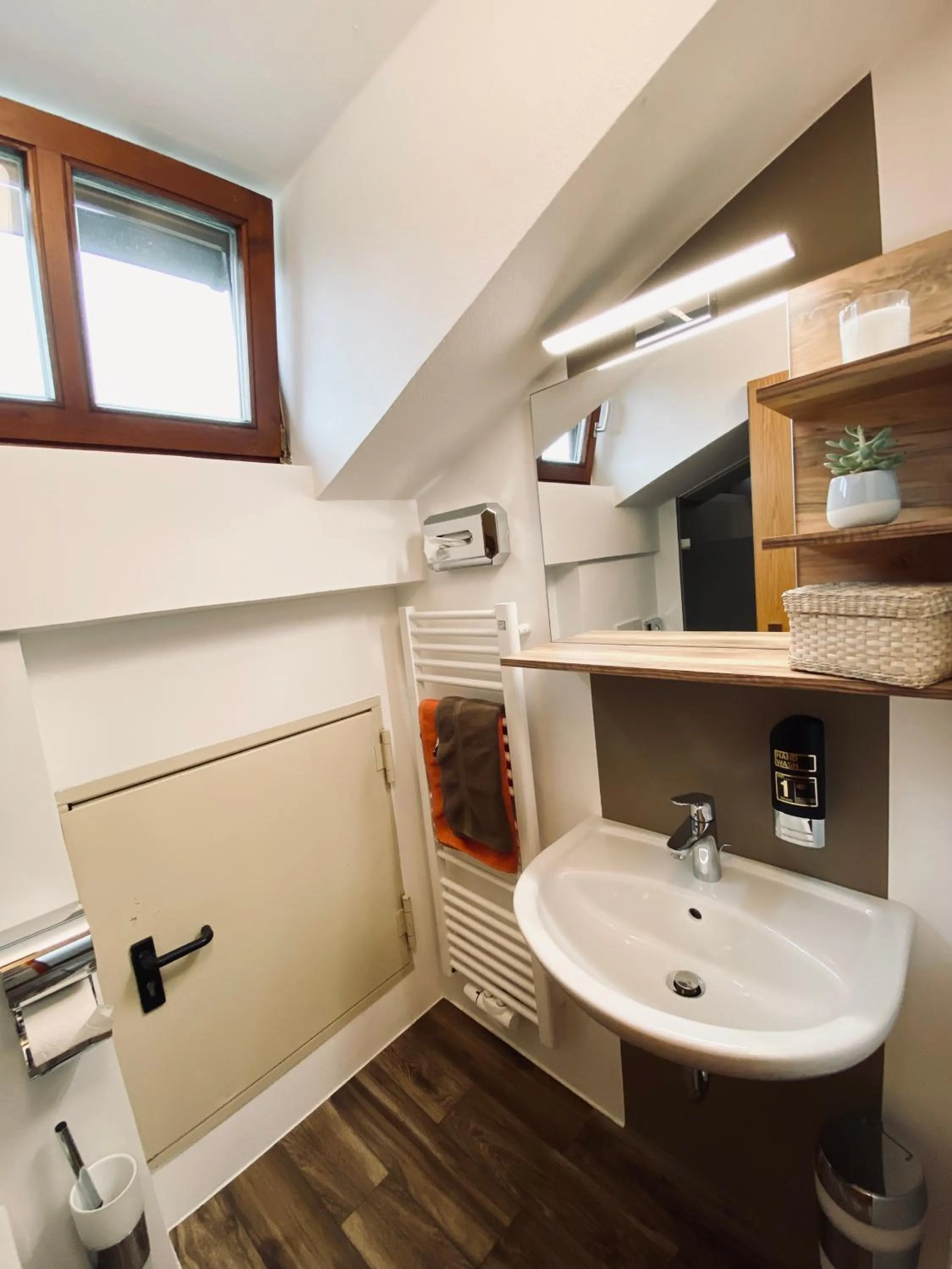 Bathroom in Gästehaus Achental