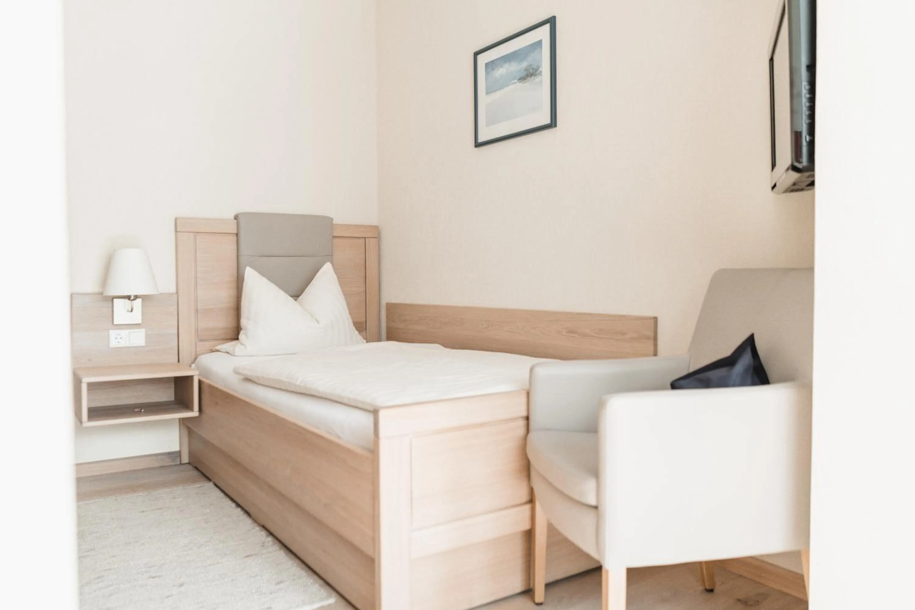 Bed in Bio-Hotel Melter