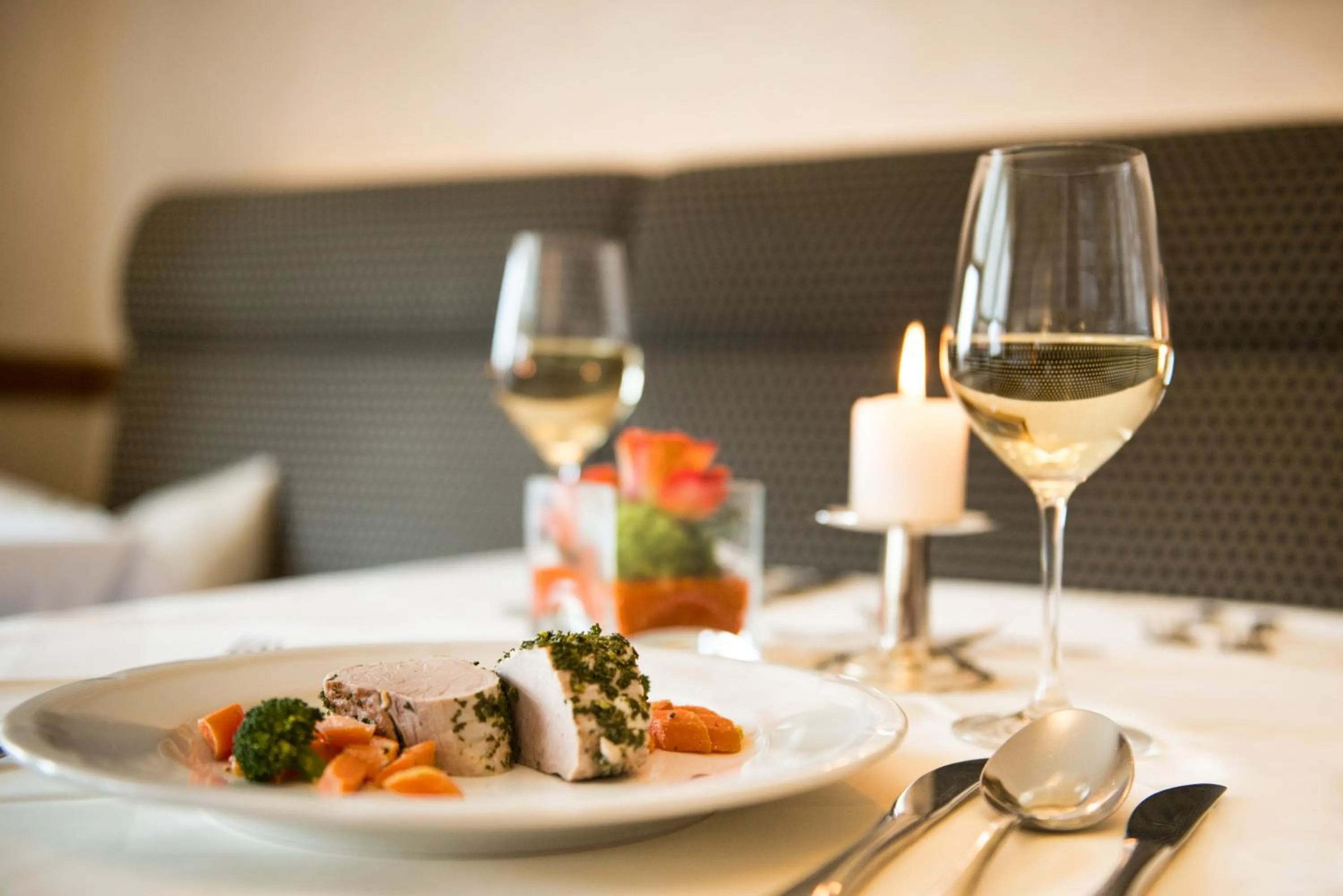 Dinner in Bio-Hotel Melter