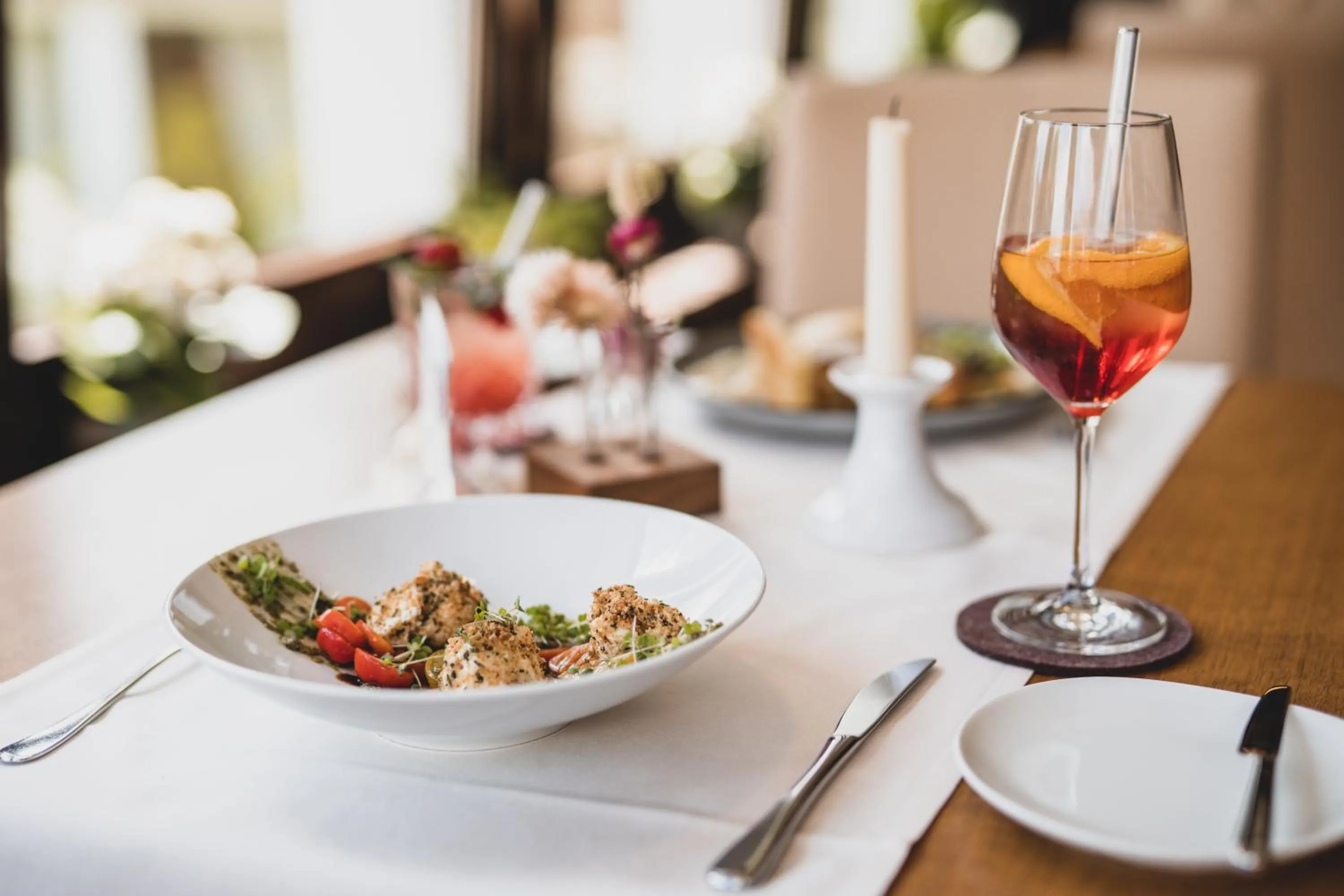 Food close-up in Bio-Hotel Melter