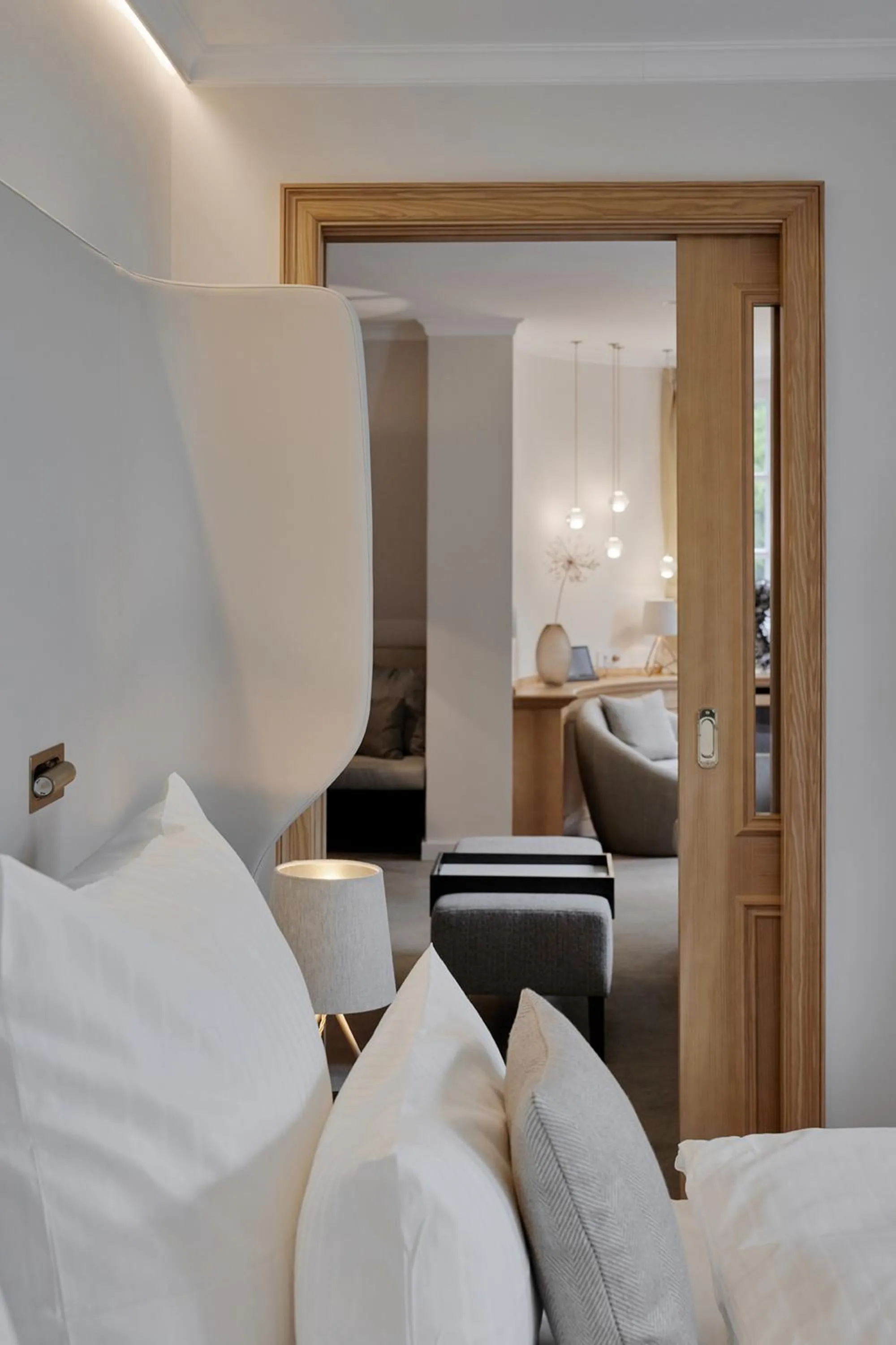 Photo of the whole room, Bed in Hotel Landhaus Wachtelhof