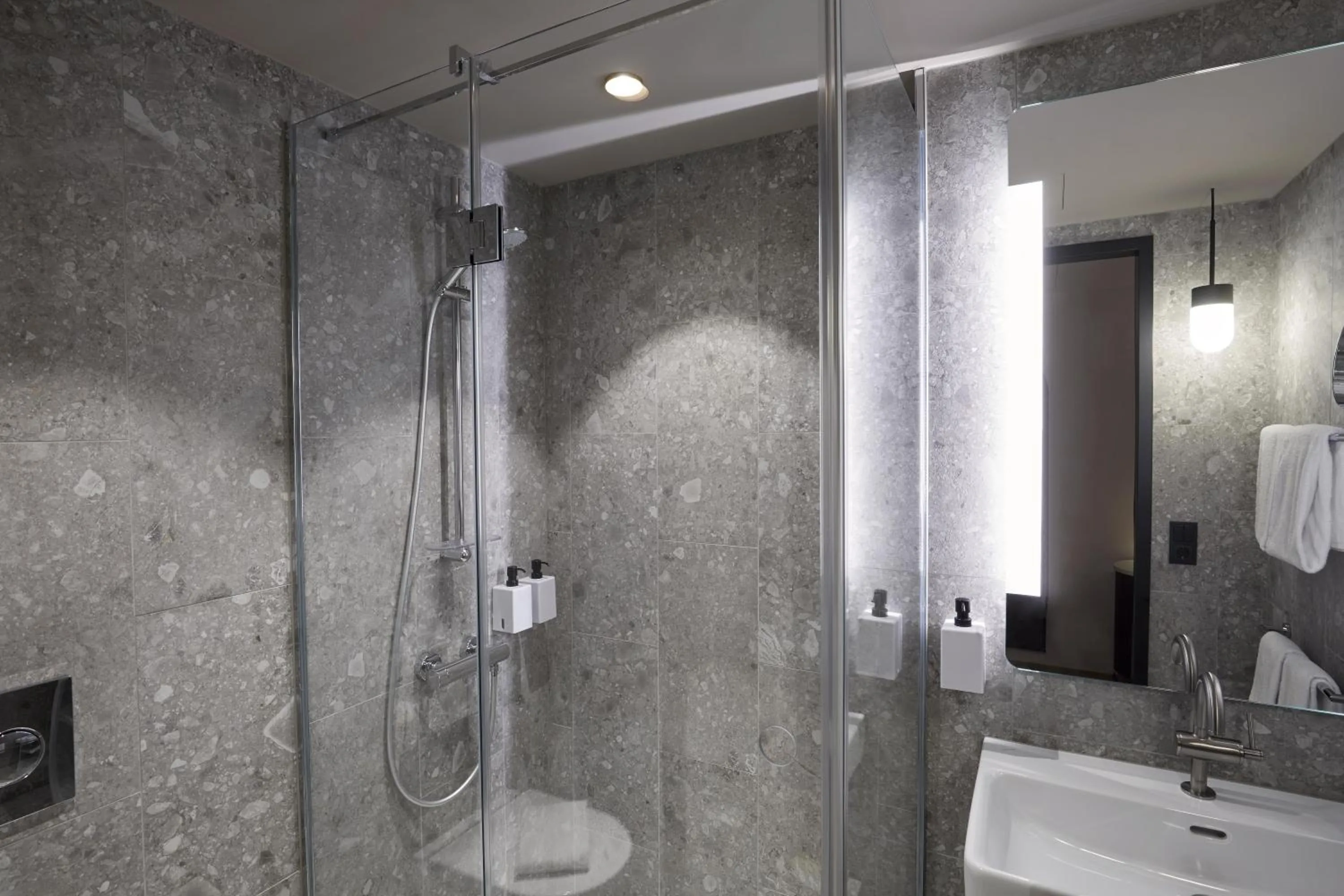 Bathroom in Scandic Charlottenburg