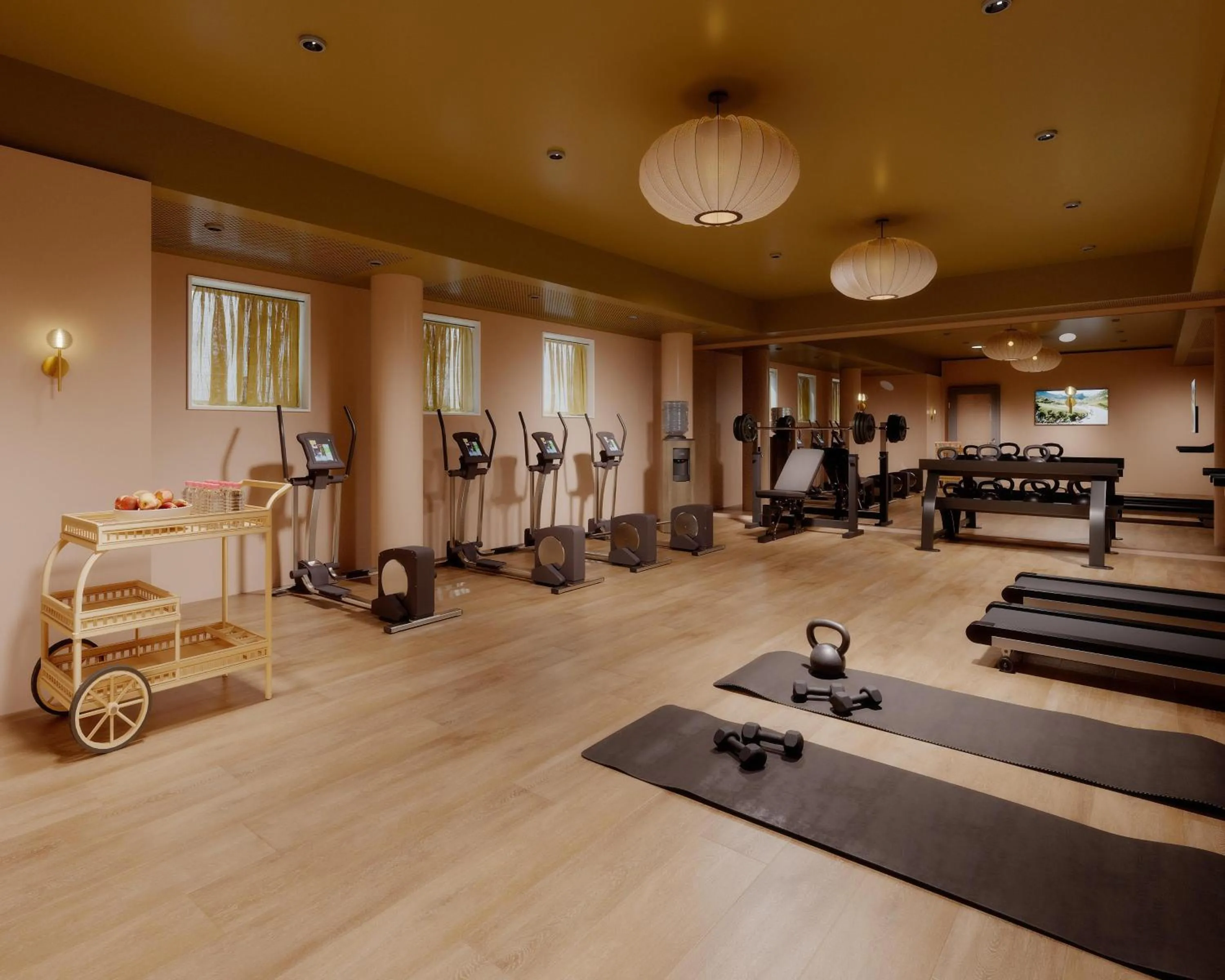 Fitness centre/facilities in Scandic Charlottenburg