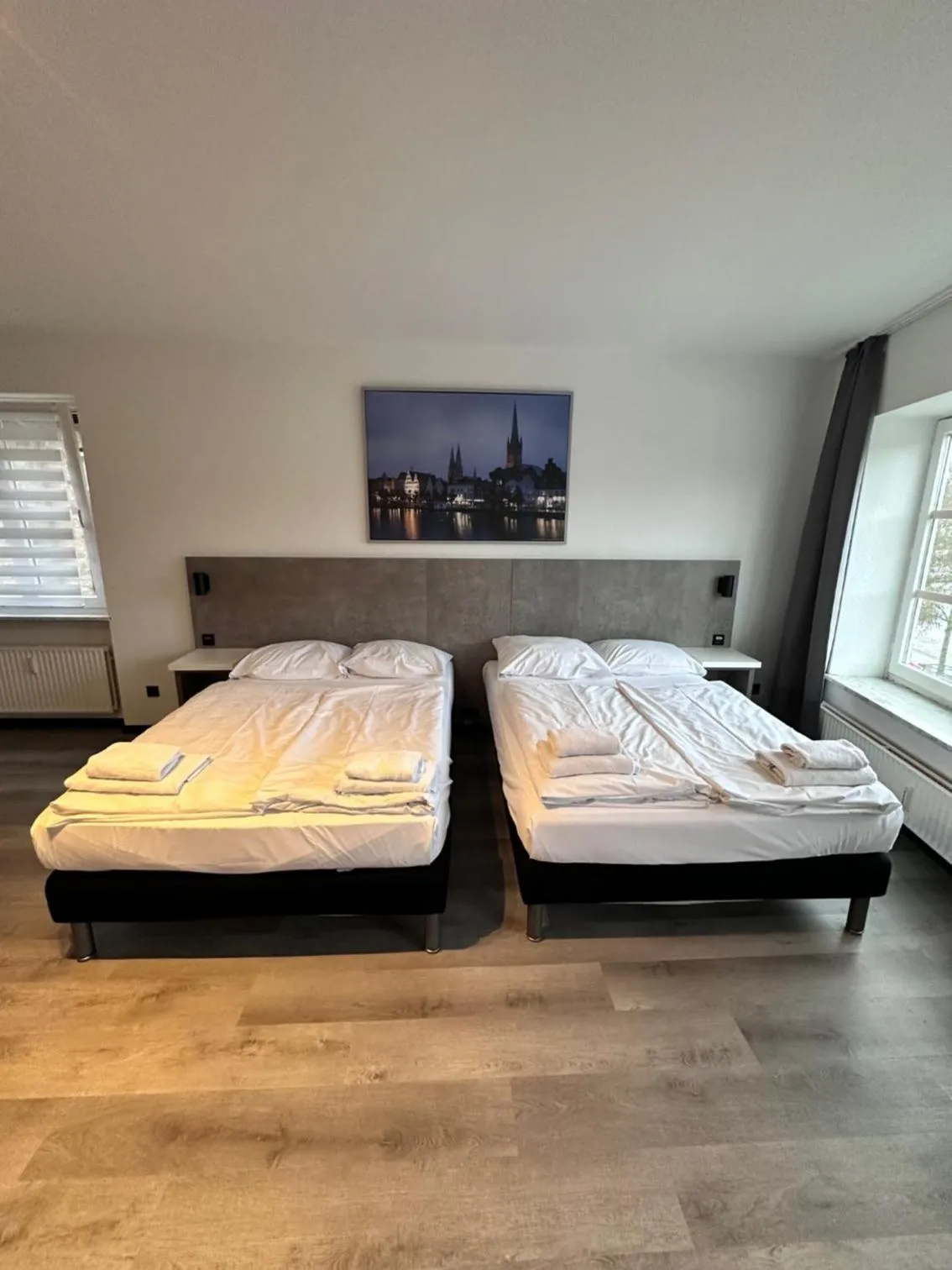 Bed in Appartementhaus Obertrave