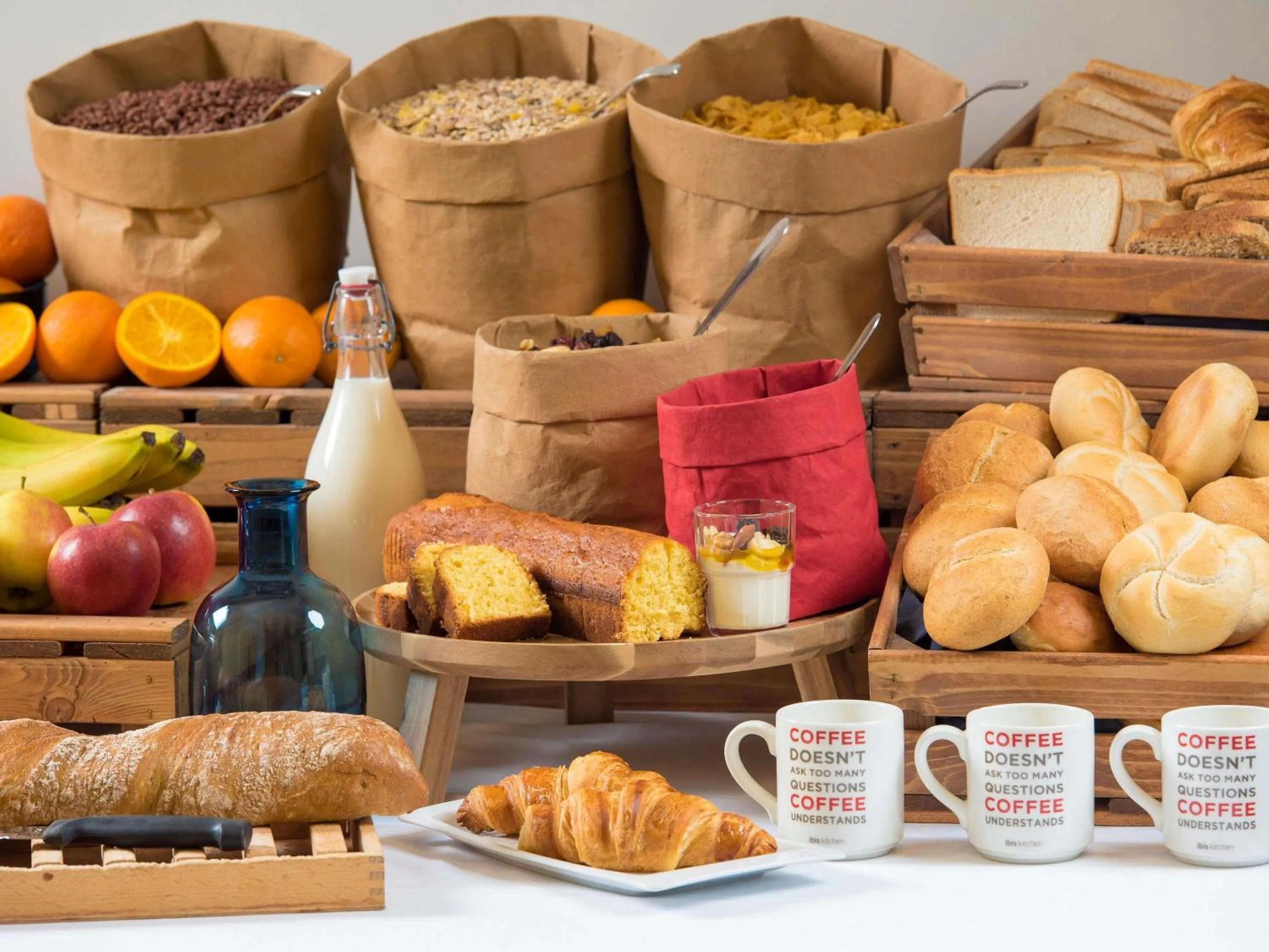 Breakfast in ibis budget Roissy CDG Paris Nord 2