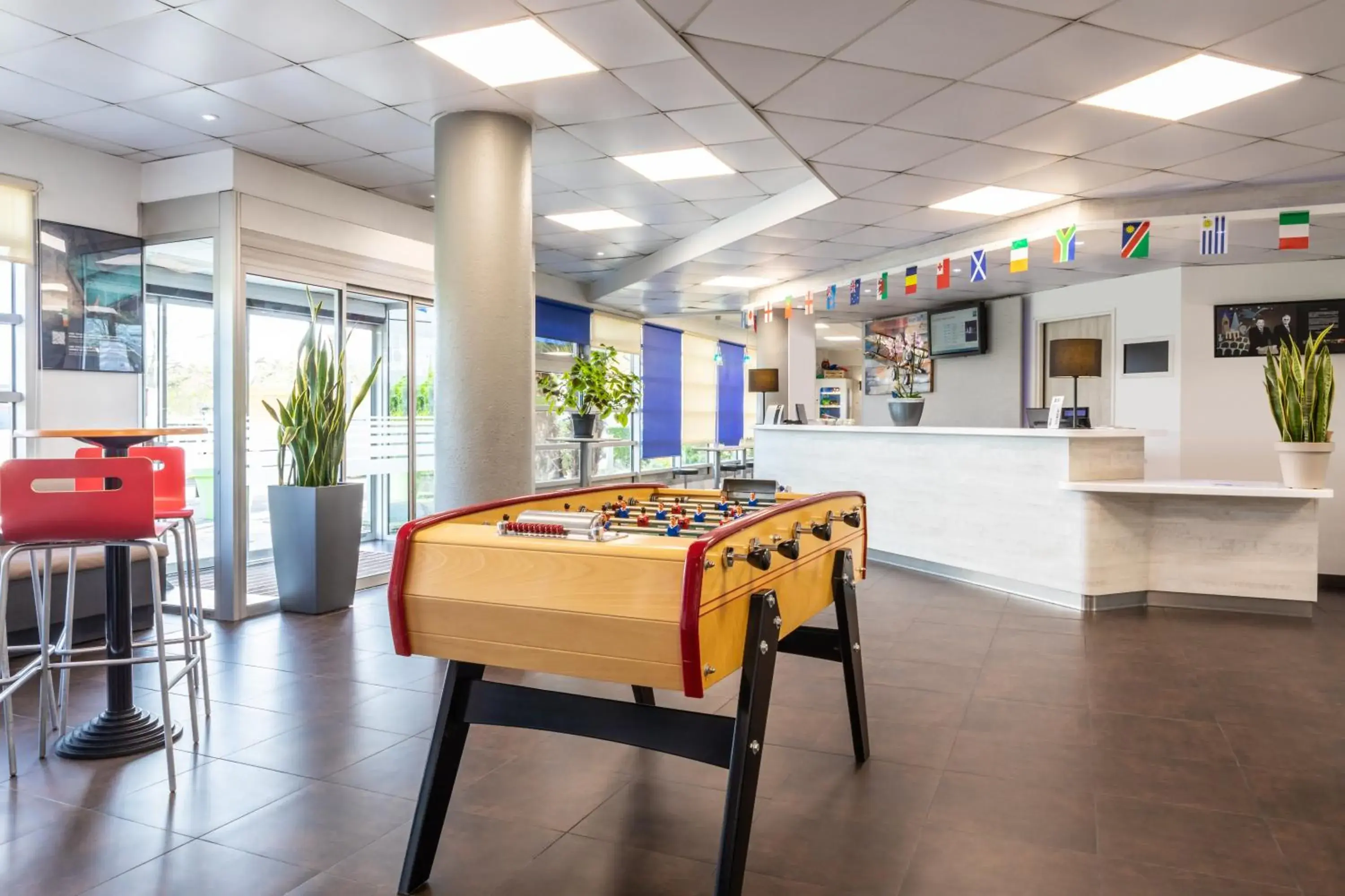 Lobby or reception in ibis budget Roissy CDG Paris Nord 2 Lobby or reception in ibis budget Roissy CDG Paris Nord 2