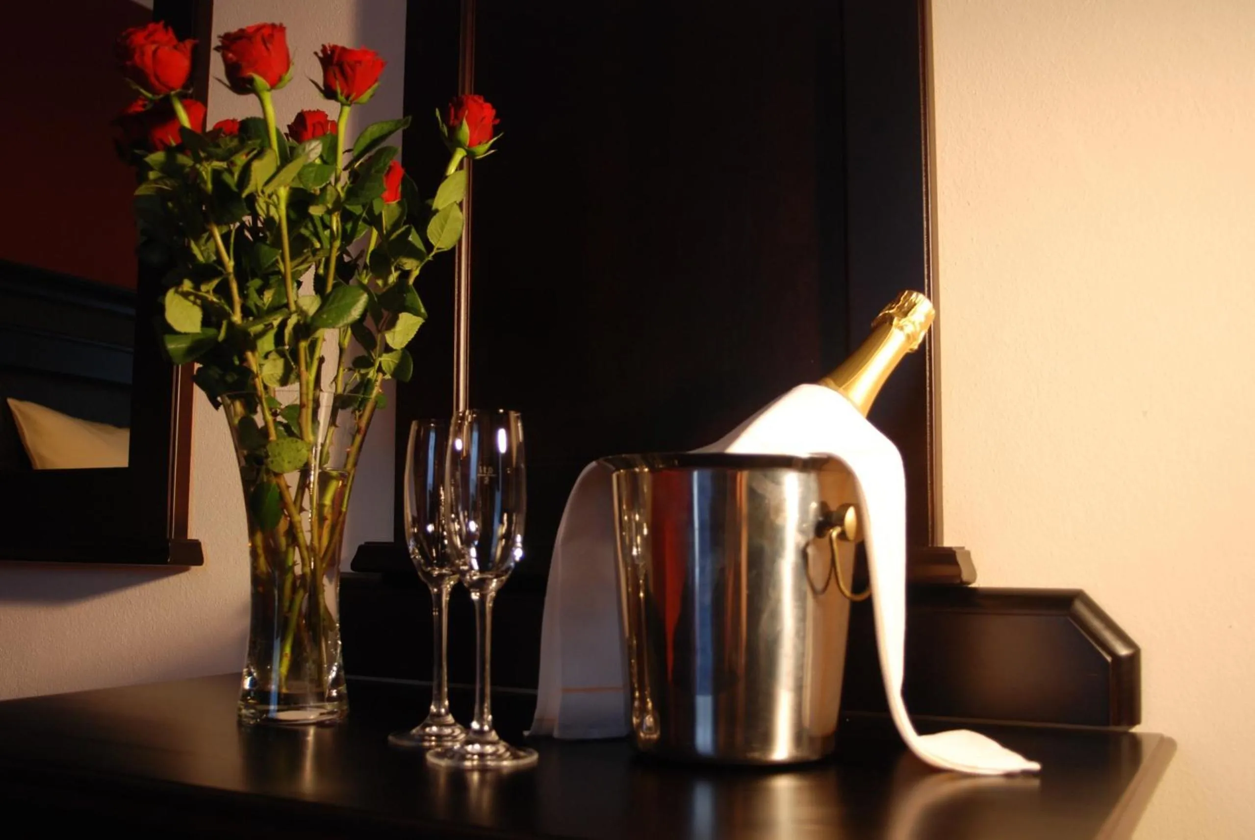 Decorative detail in Hotel Sankt Maximilian "inklusive Parkplatz"