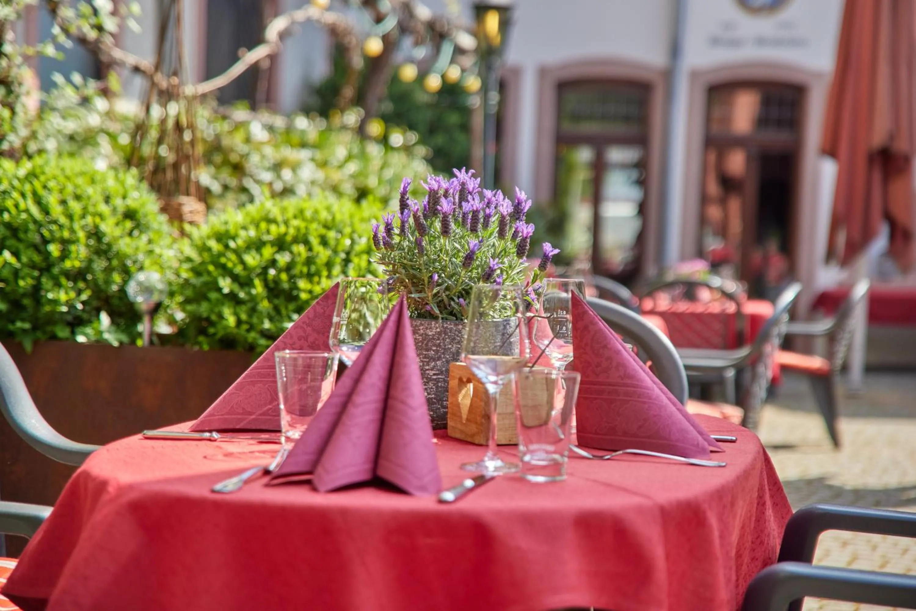 Garden in Hotel Sankt Maximilian "inklusive Parkplatz"
