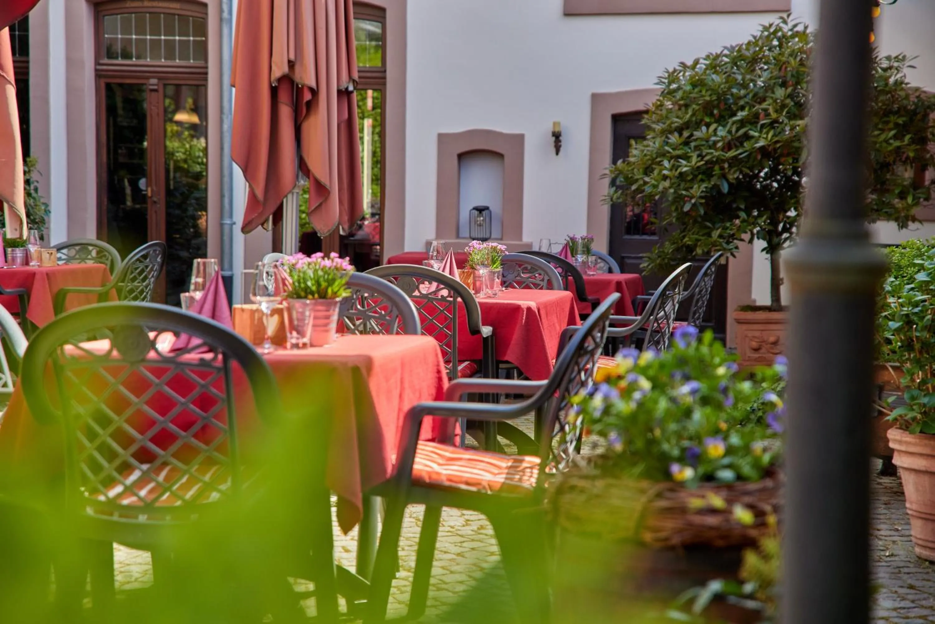Garden in Hotel Sankt Maximilian "inklusive Parkplatz"