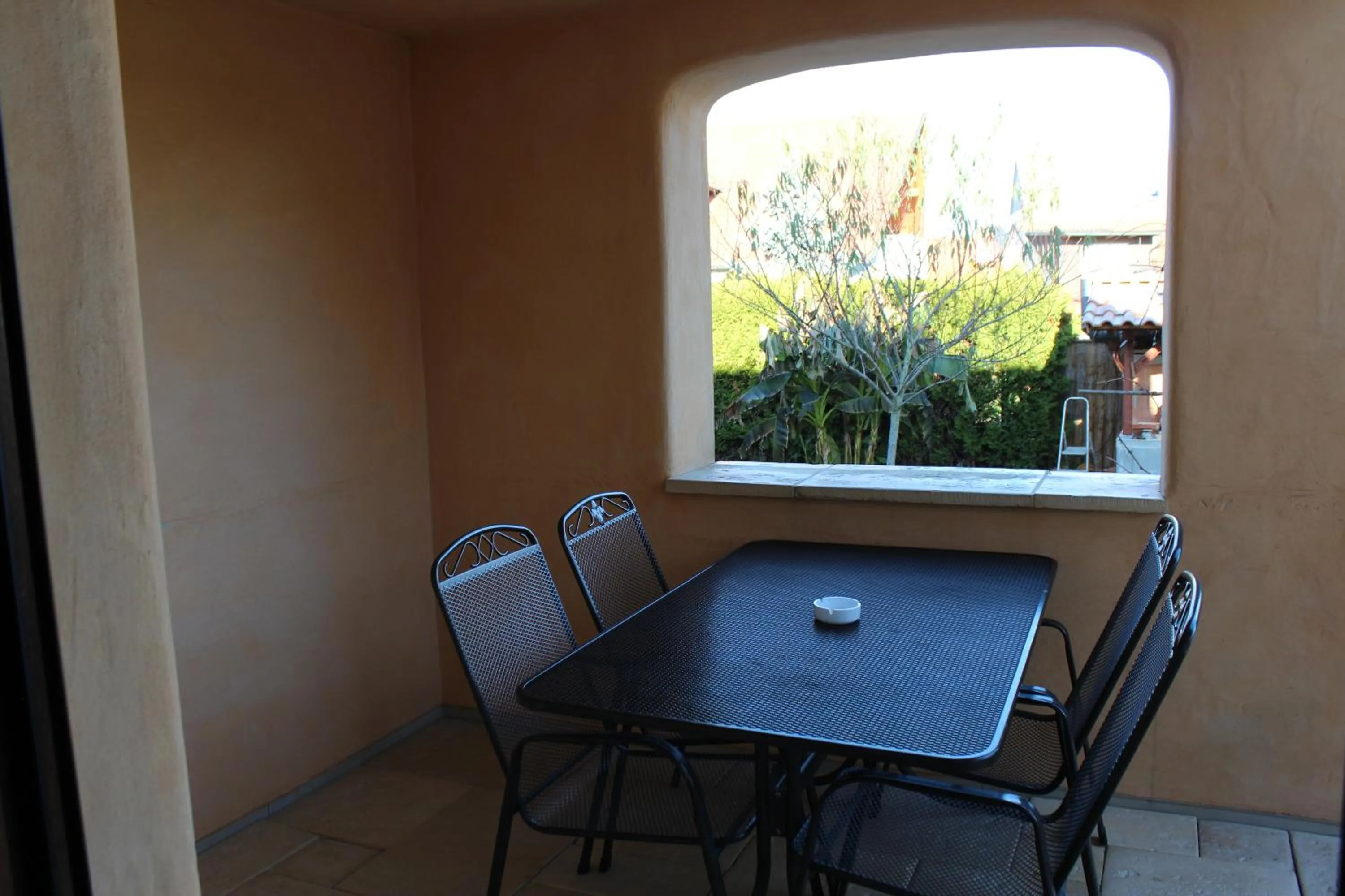 Balcony/Terrace in Pension Vanii, Apartments