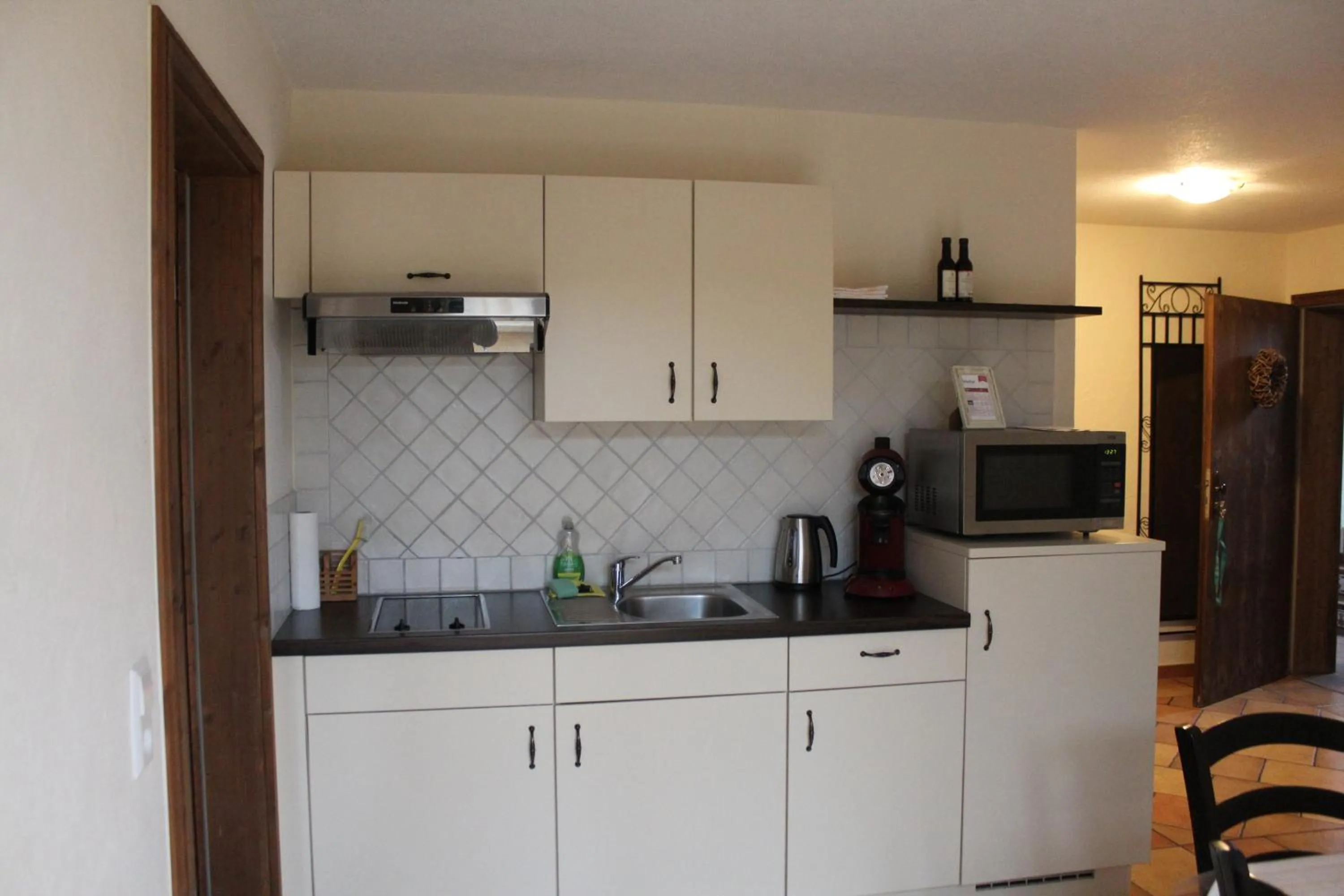 Kitchen or kitchenette in Pension Vanii, Apartments