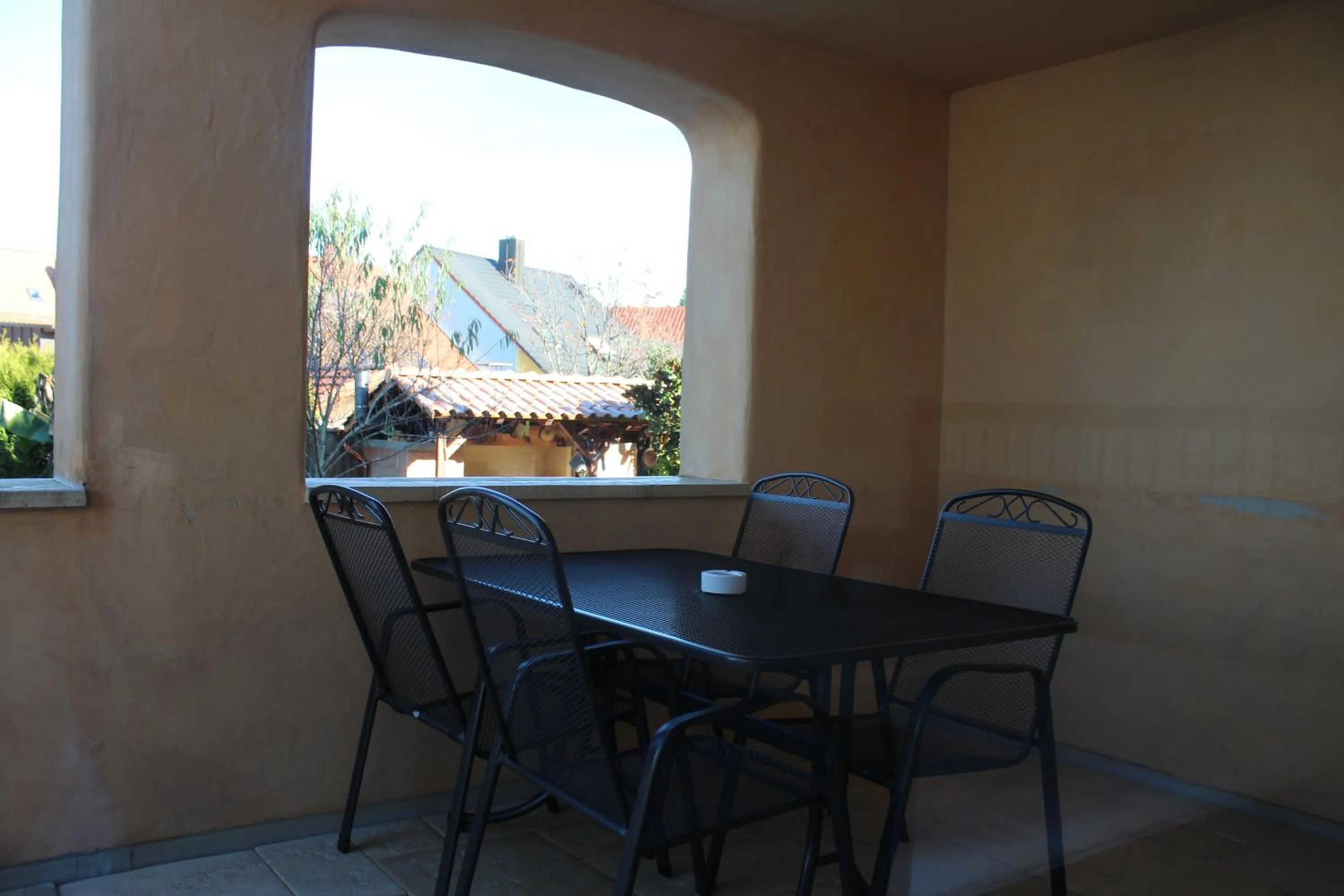 Balcony/Terrace in Pension Vanii, Apartments