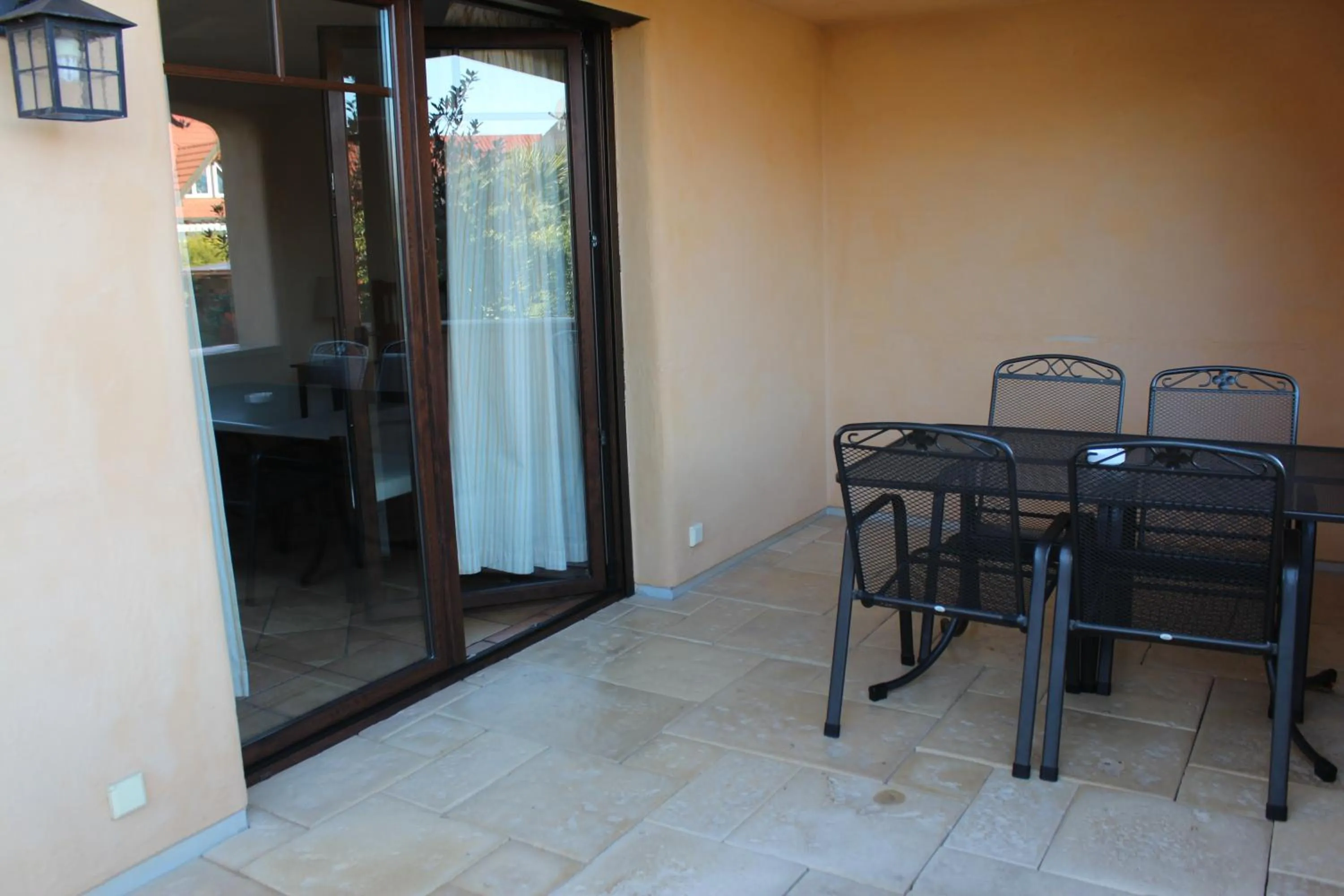 Balcony/Terrace in Pension Vanii, Apartments