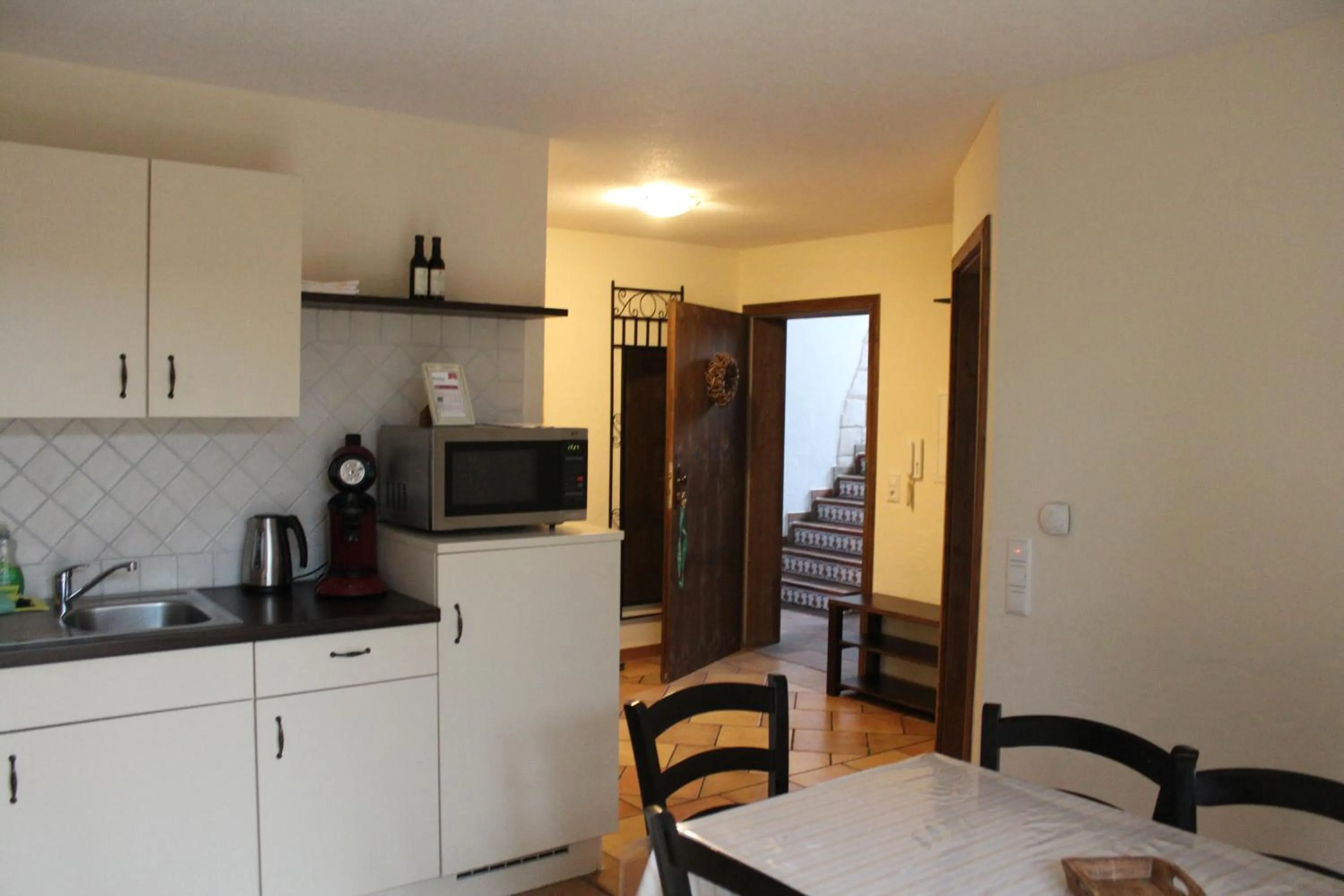 Kitchen or kitchenette in Pension Vanii, Apartments