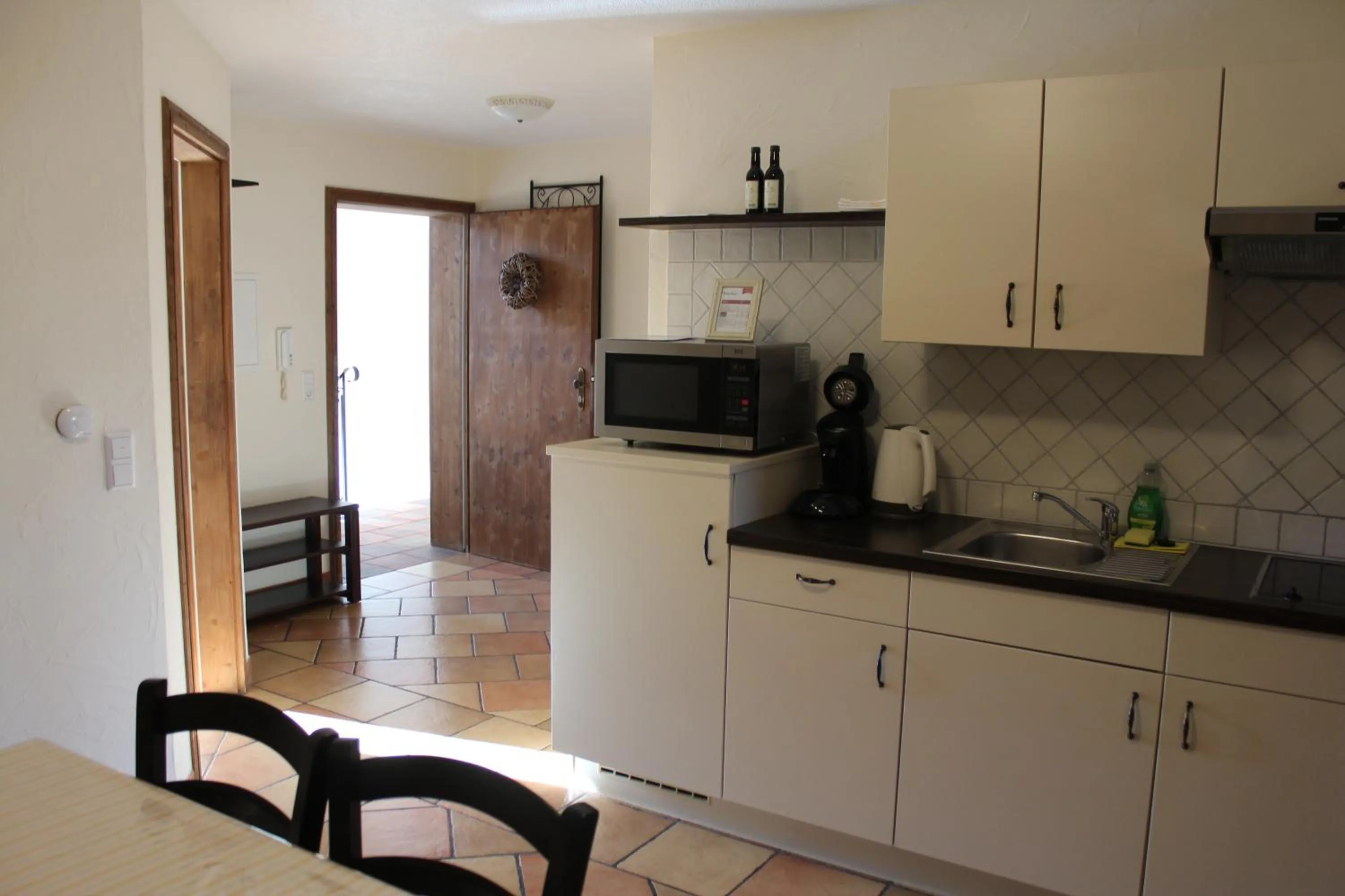 Kitchen or kitchenette in Pension Vanii, Apartments