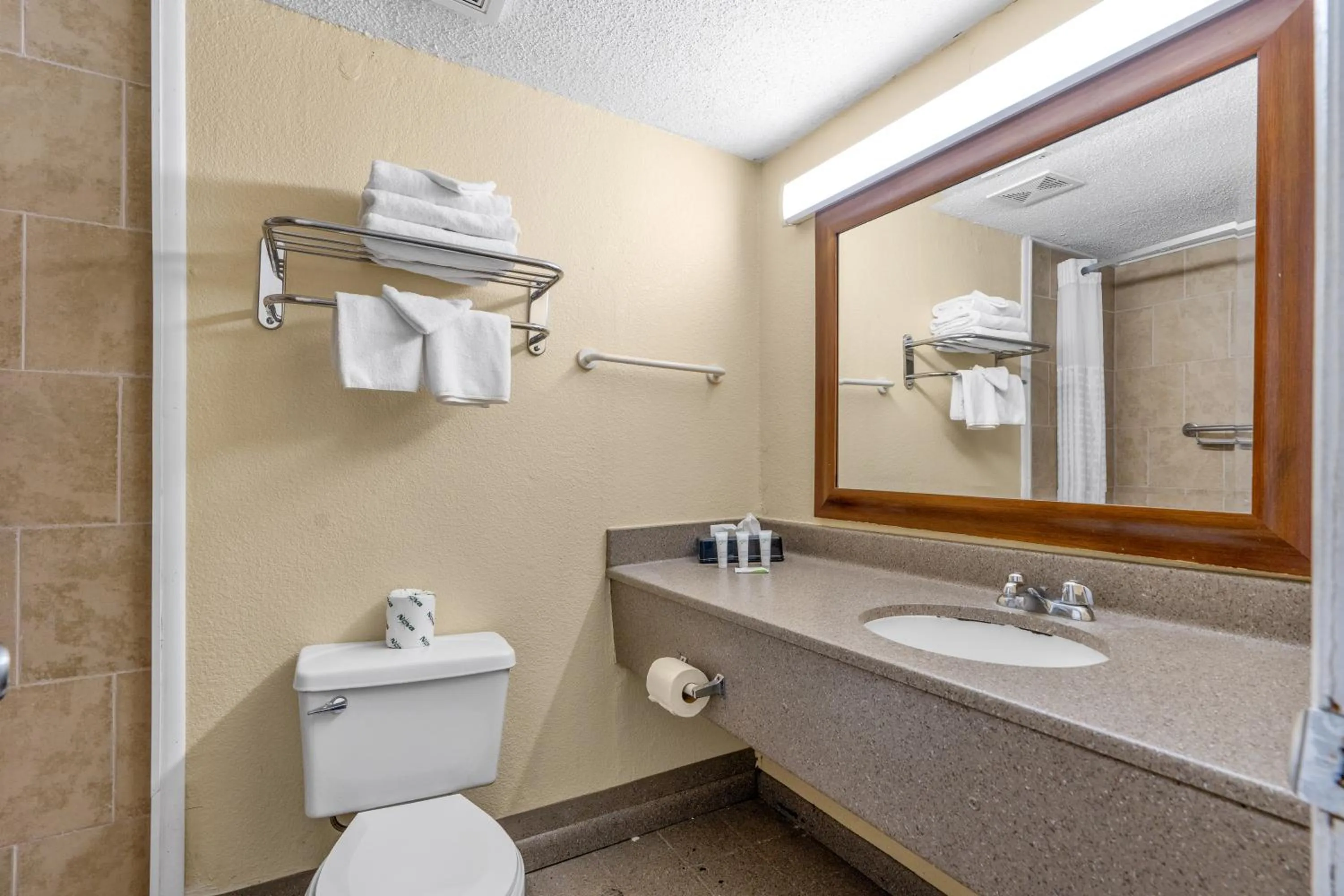 Bathroom in Days Inn by Wyndham Myrtle Beach-Grand Strand
