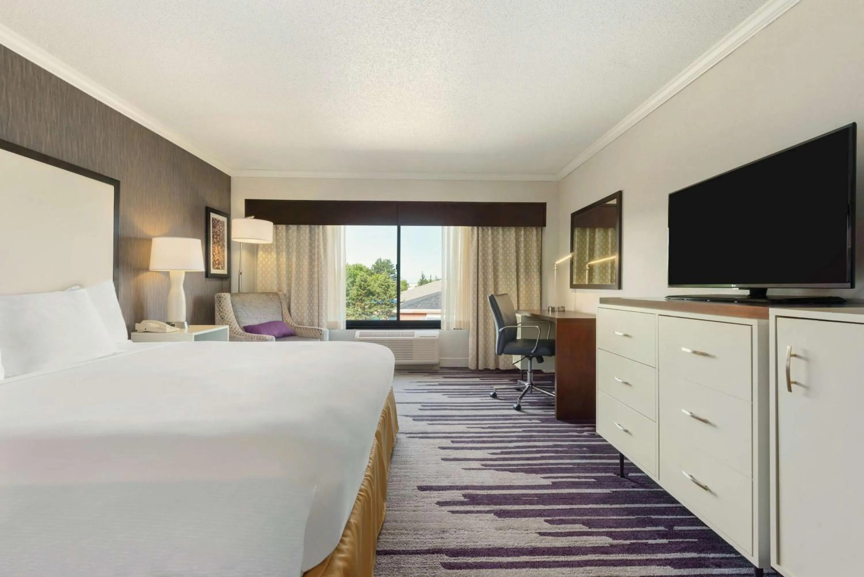 Bedroom, Bed in DoubleTree by Hilton Milwaukee/Brookfield