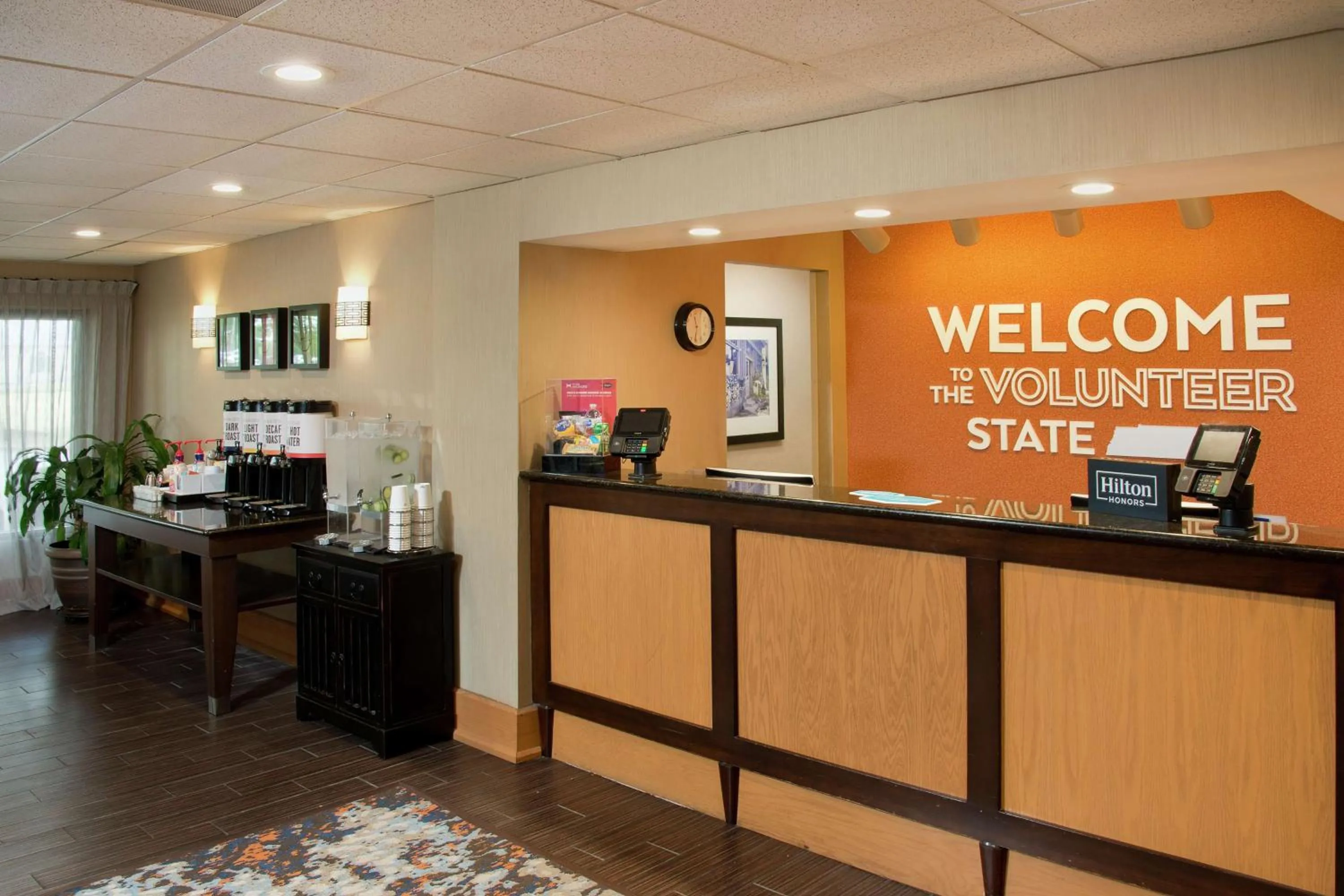 Lobby or reception in Hampton Inn Memphis/Collierville