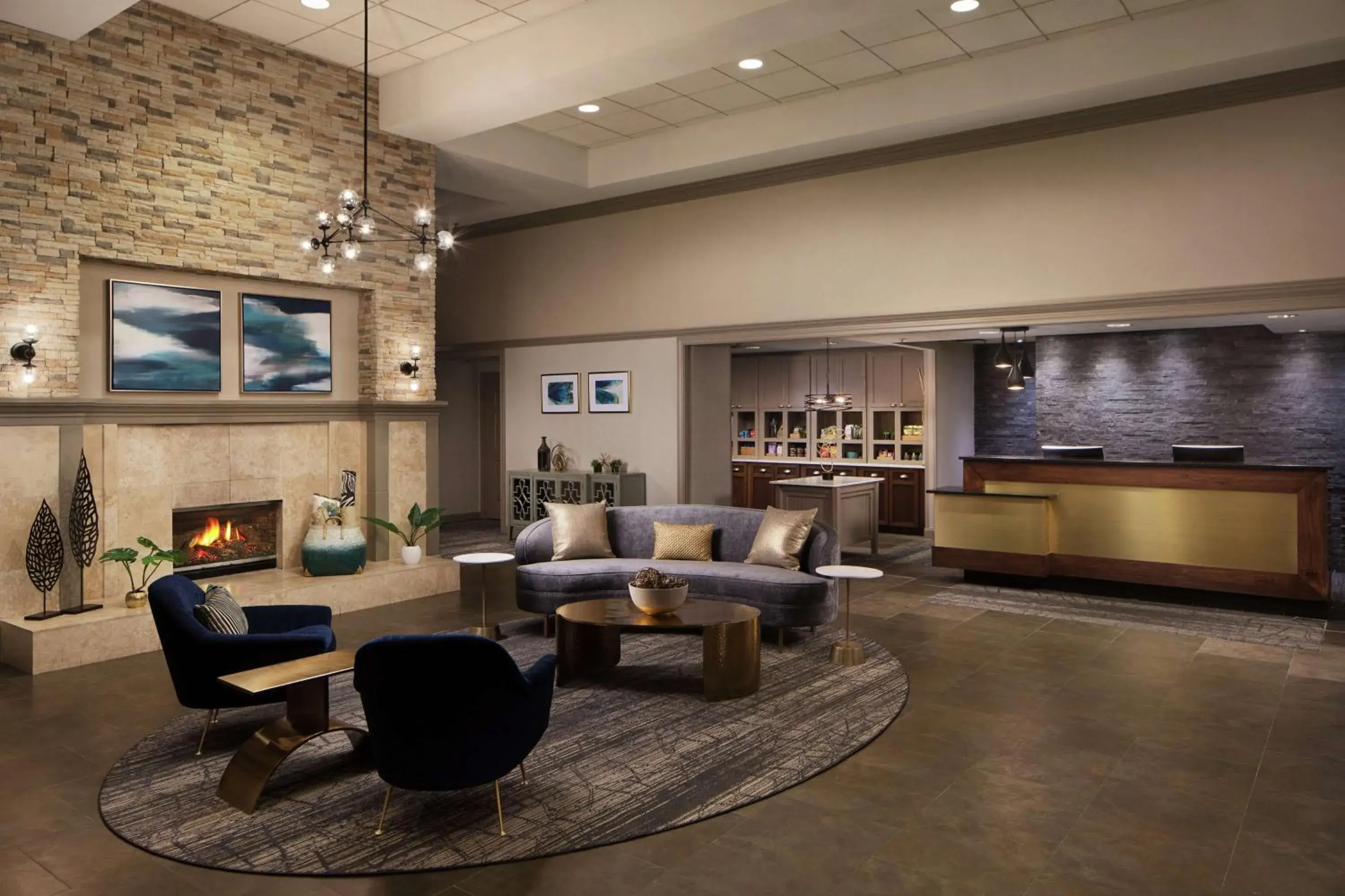 Lobby or reception in Homewood Suites by Hilton Lubbock Lobby or reception in Homewood Suites by Hilton Lubbock