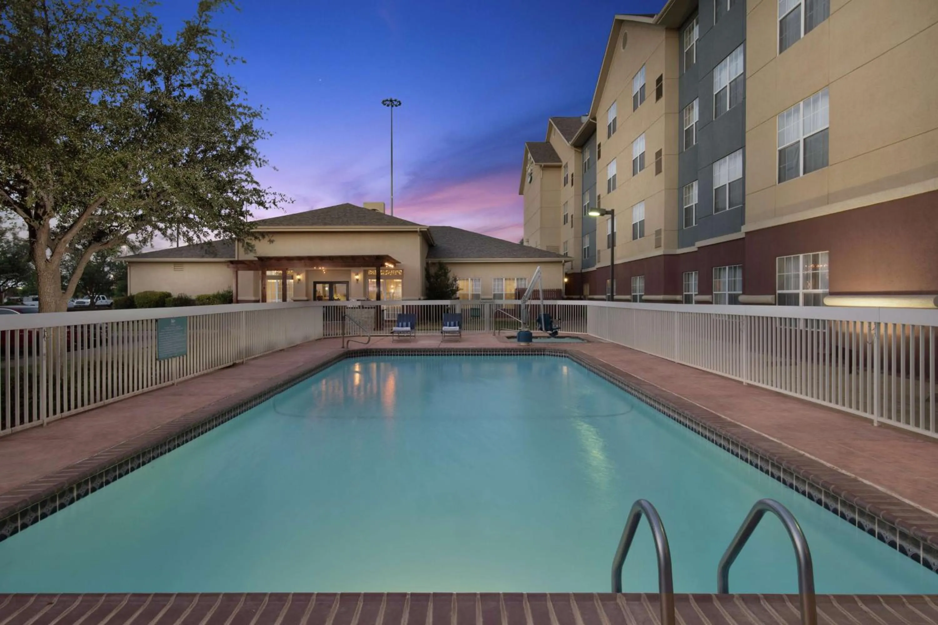 Pool view in Homewood Suites by Hilton Lubbock