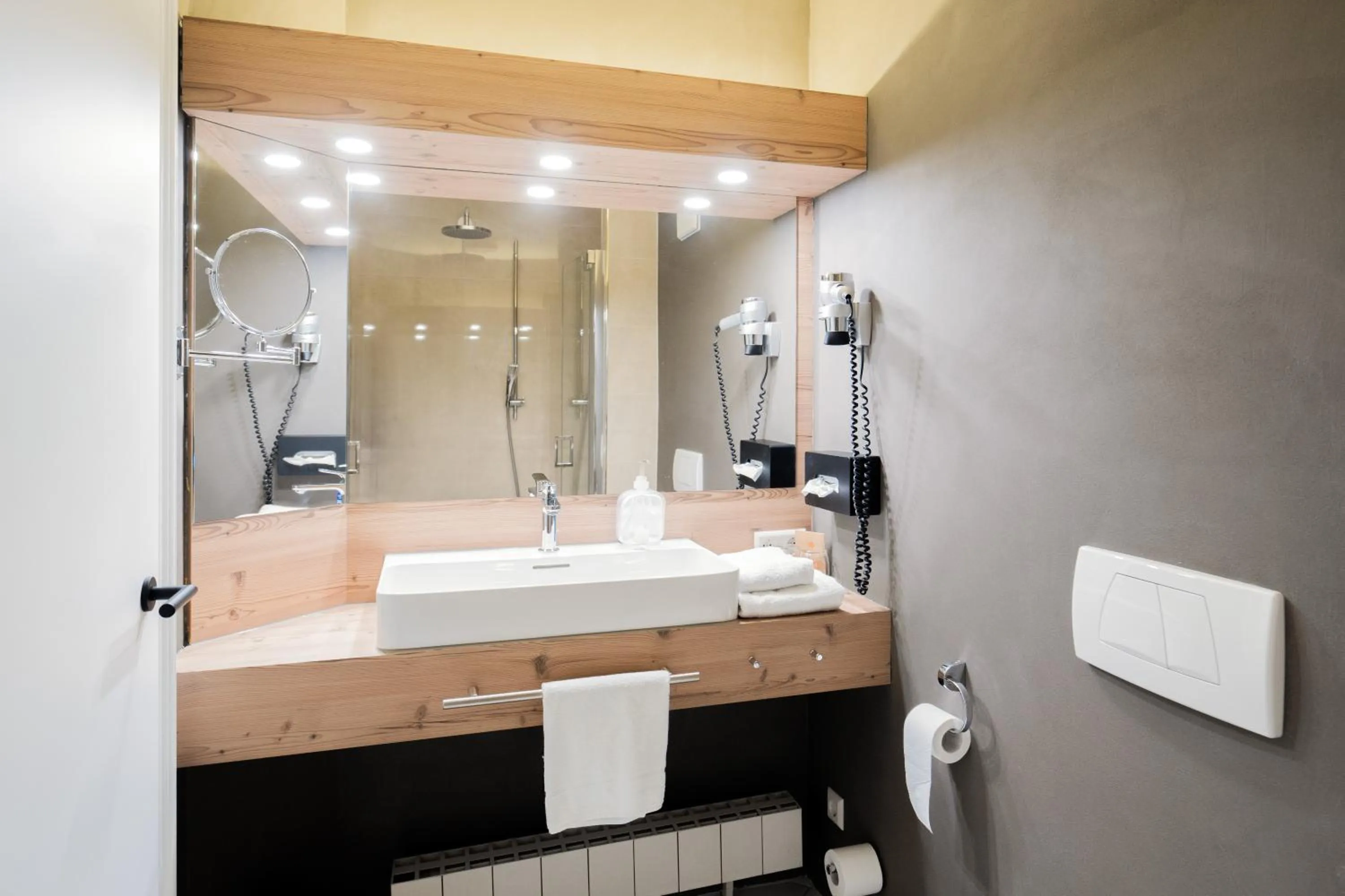 Bathroom in Hotel Adler - Paulas Alb