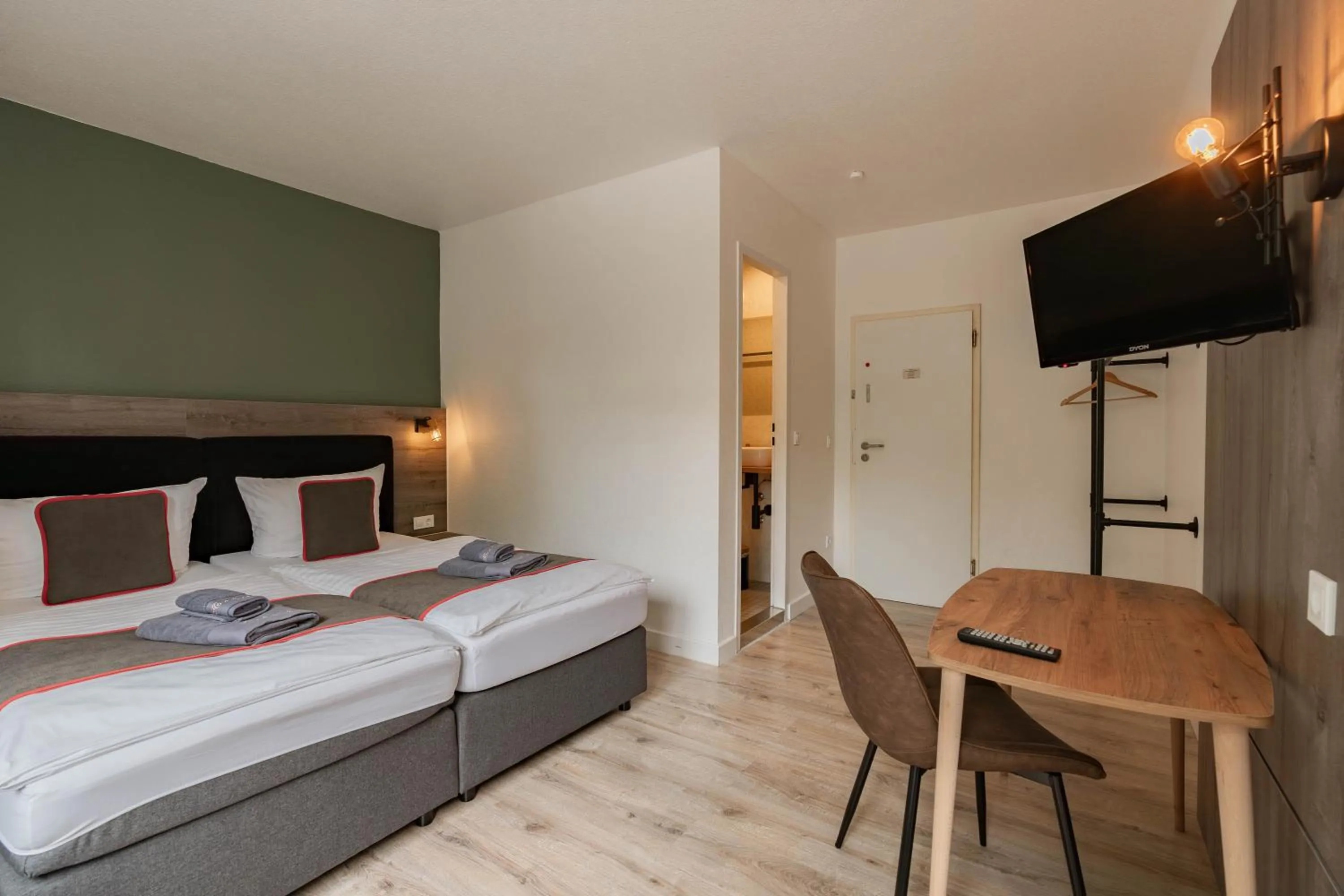 Bed in Hotel Enger Hof