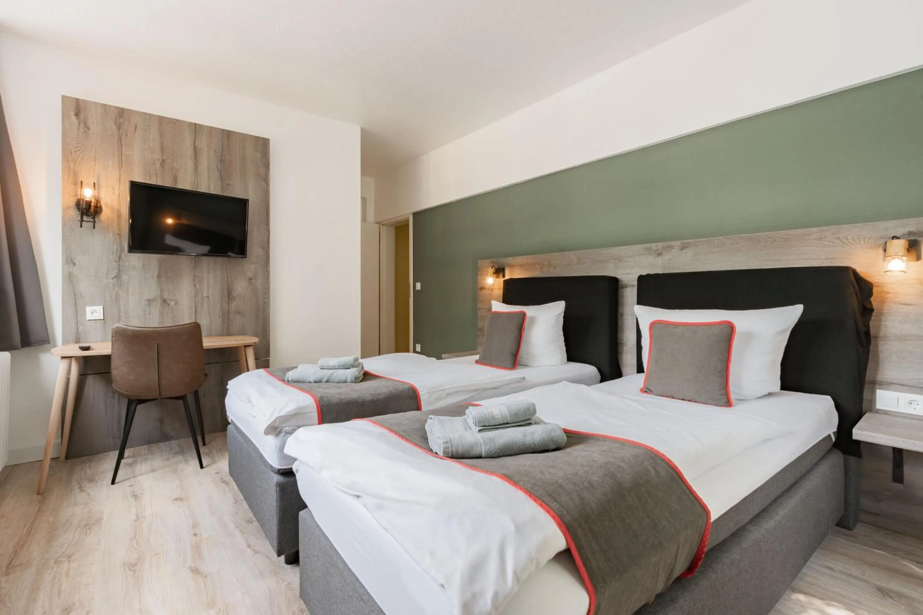 Bed in Hotel Enger Hof