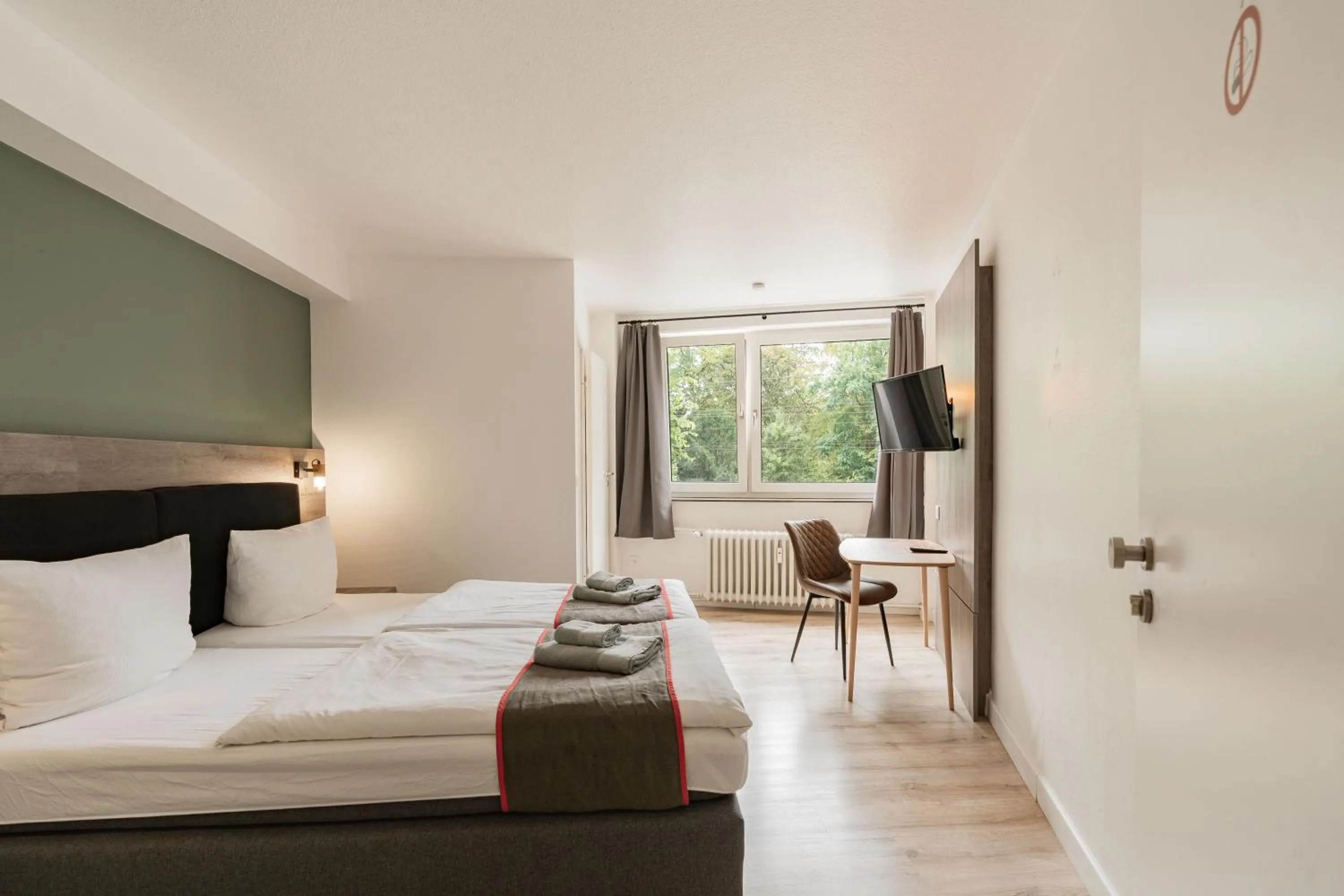 Bed in Hotel Enger Hof