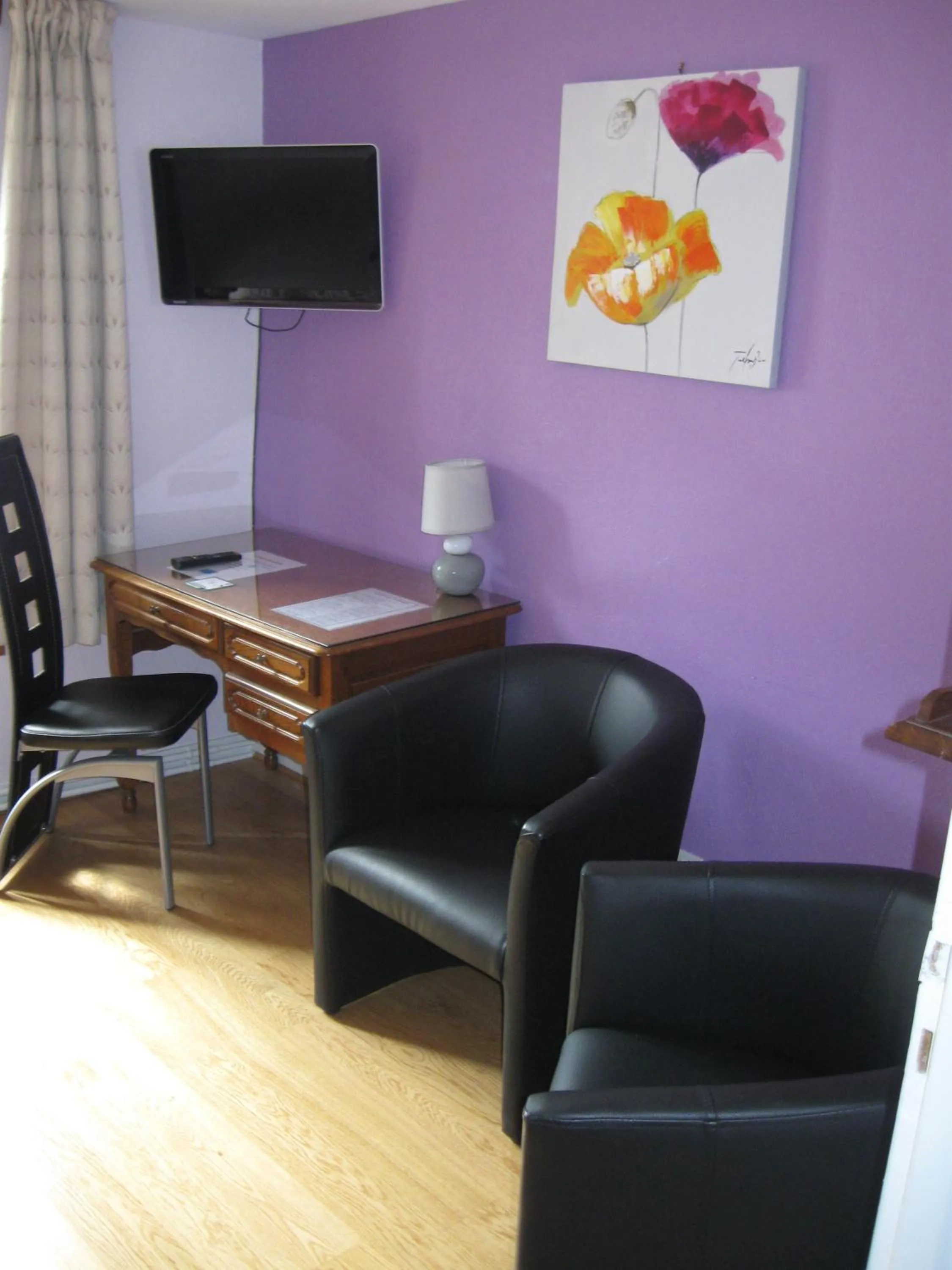Double Room with Bath in Hotel Cheval De Bronze