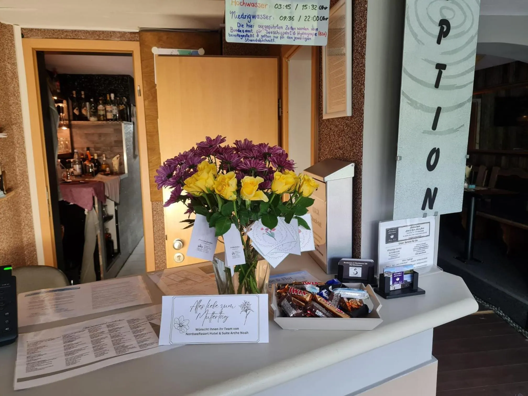 Lobby or reception in NordseeResort Hotel & Suite Arche Noah