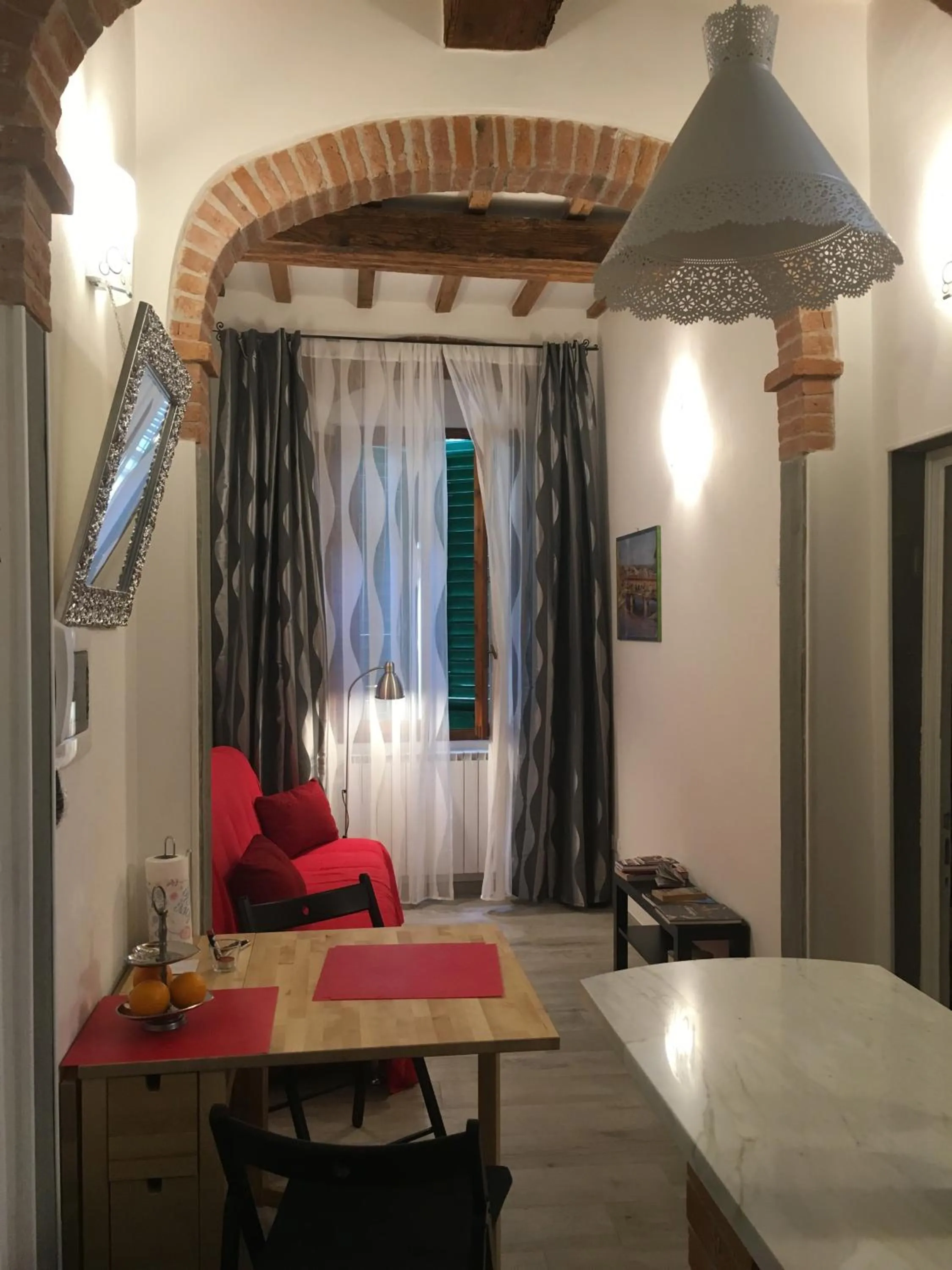 Living room, Bed in Conte Canacci